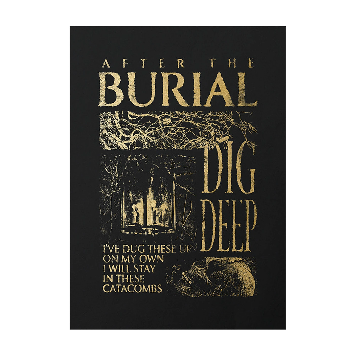 After The Burial - "Dig Deep Anniversary" 11x17 Screen-Printed Poster