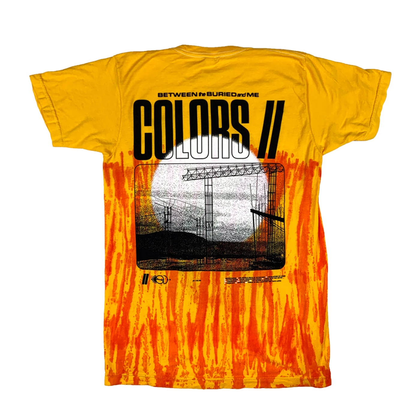 Between The Buried And Me - 'Cranes' Custom Dyed Tee