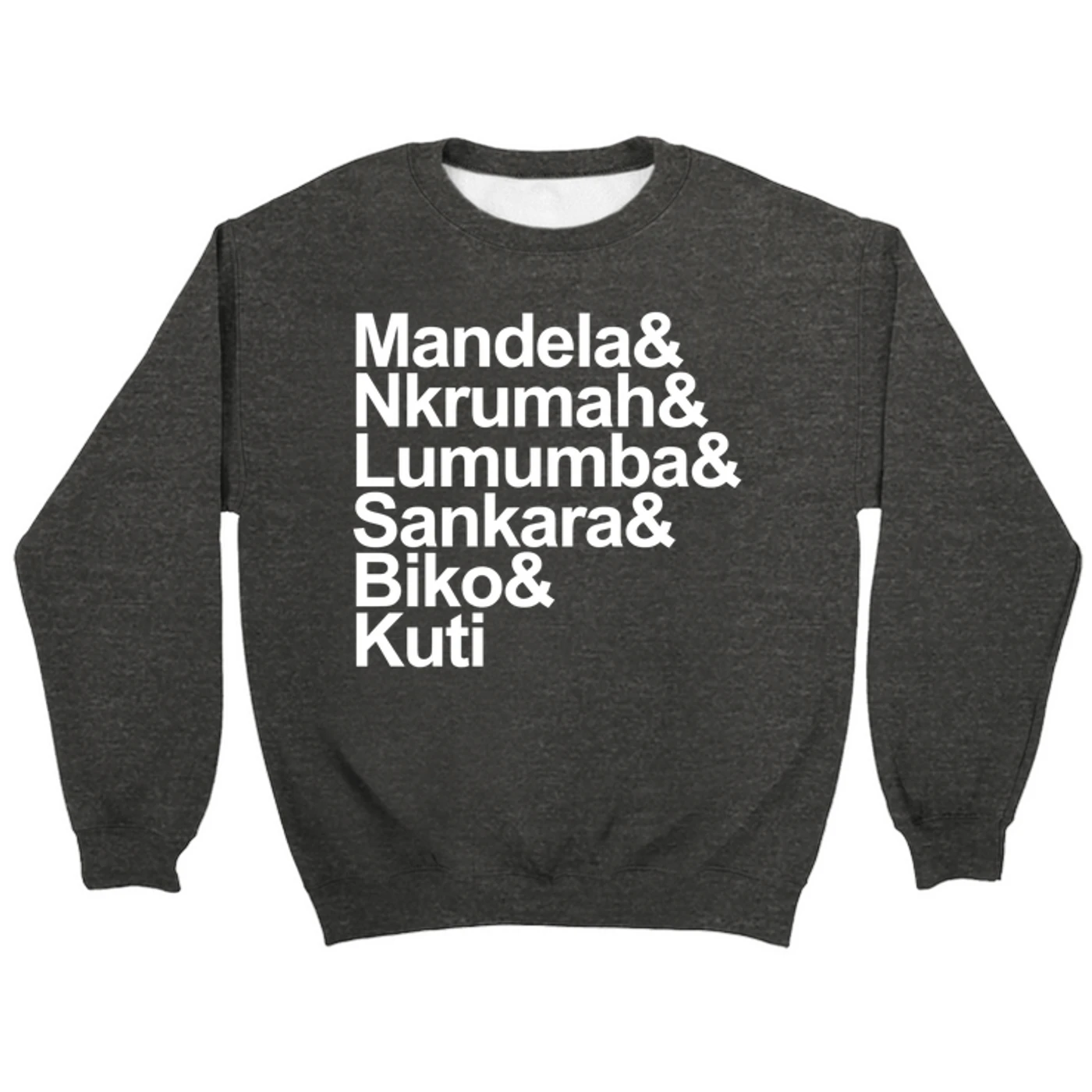 OKAYPLAYER African Leaders Crewneck Sweatshirt