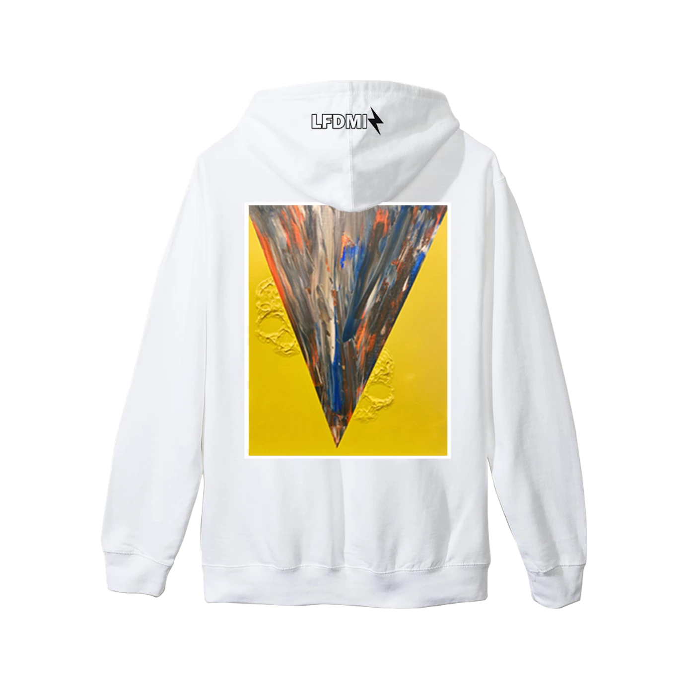 Lupe Fiasco White DMIZ Album Hoodie
