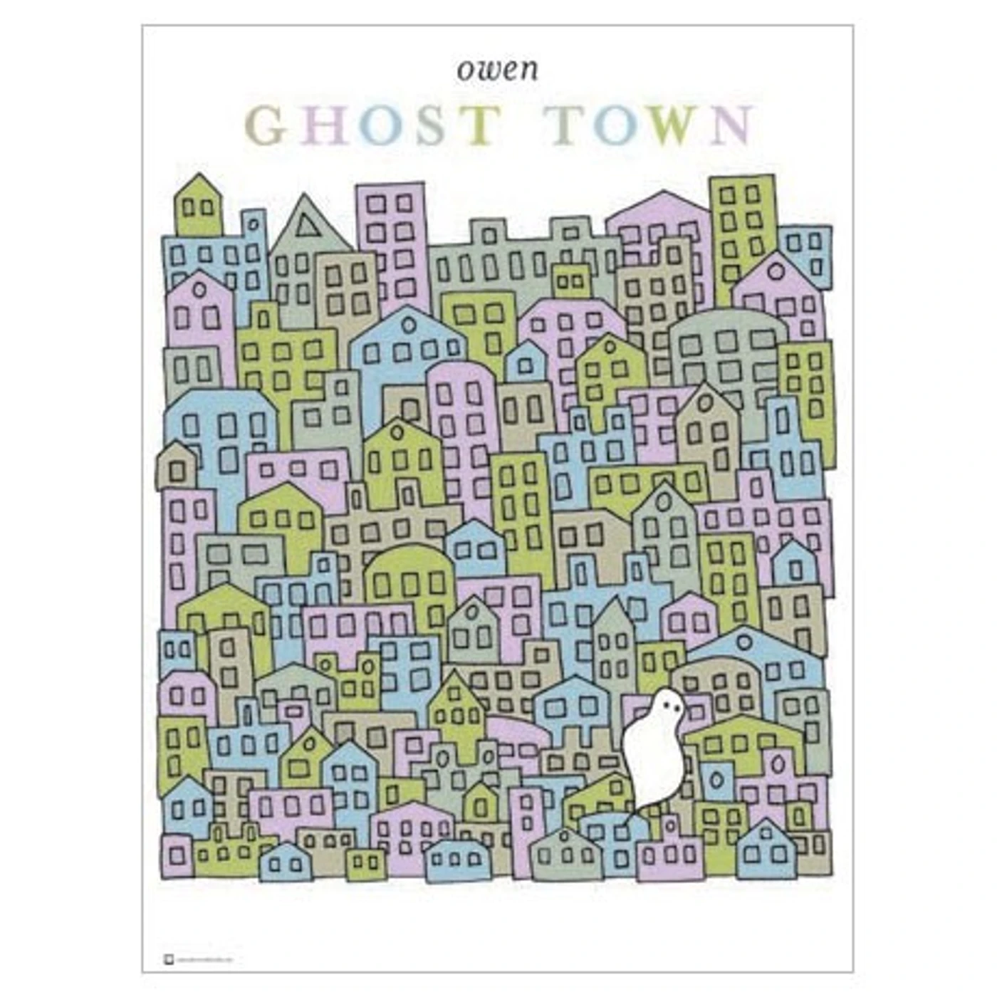 Owen Ghost Town Poster (18"x24")