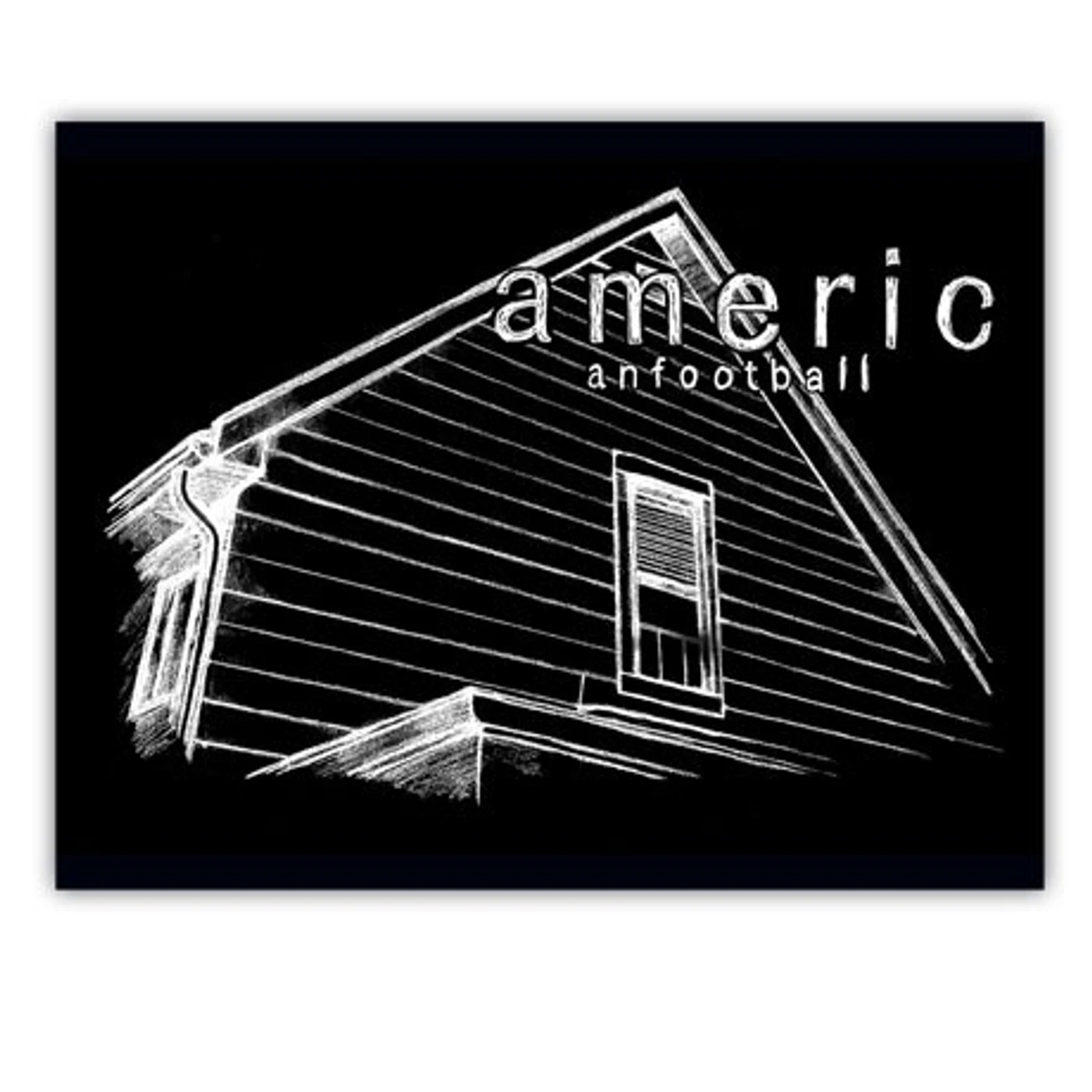 American Football Stay Home Sticker