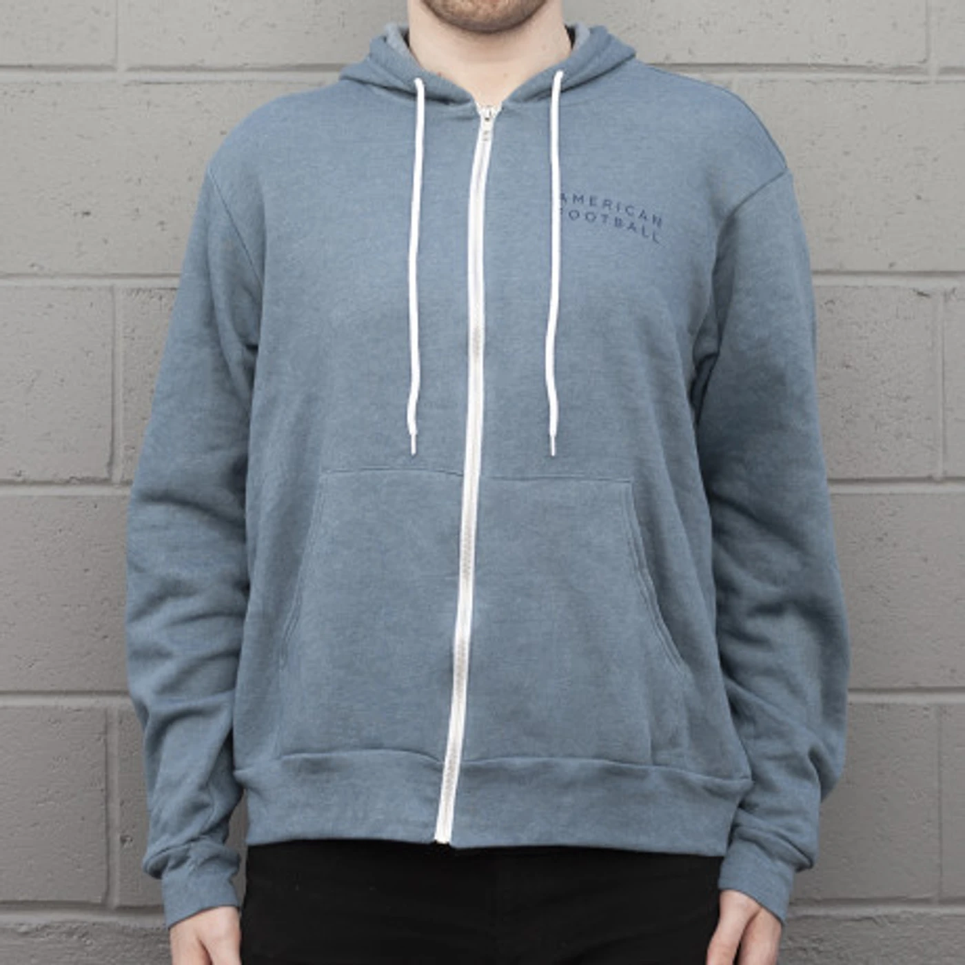 American Football Red Sun Zip-Up Sweatshirt