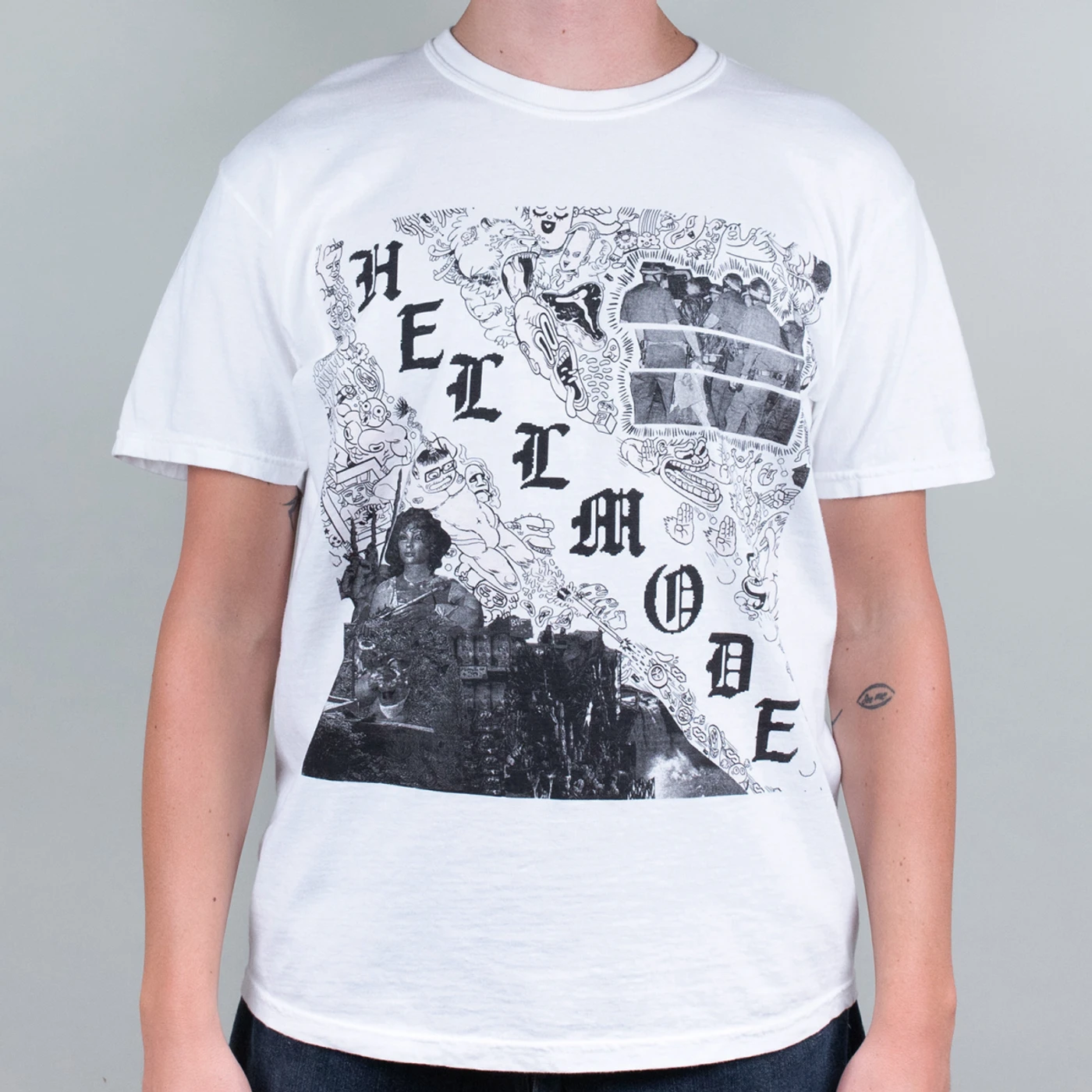 Jeff Rosenstock HELLMODE COLOR CHANGING T-Shirt (UV Reactive Ink)