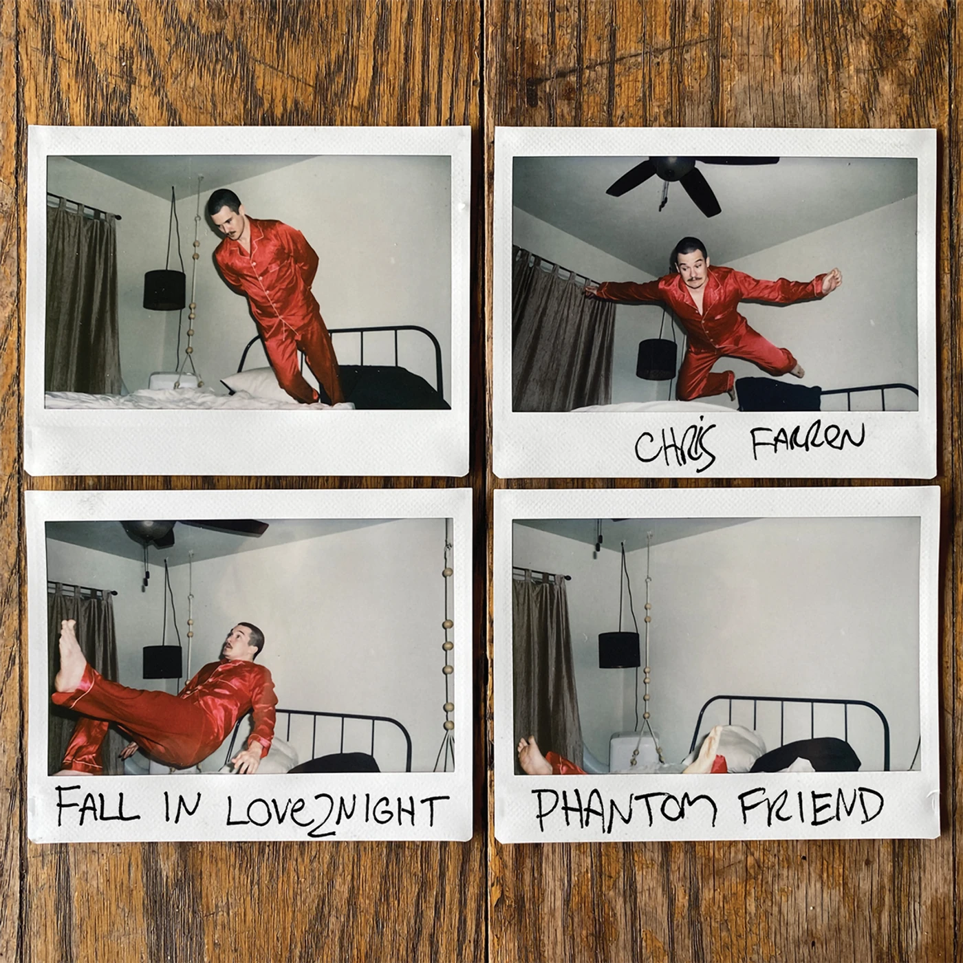Chris Farren FALL IN LOVE2NIGHT / PHANTOM FRIEND (Test Pressing)