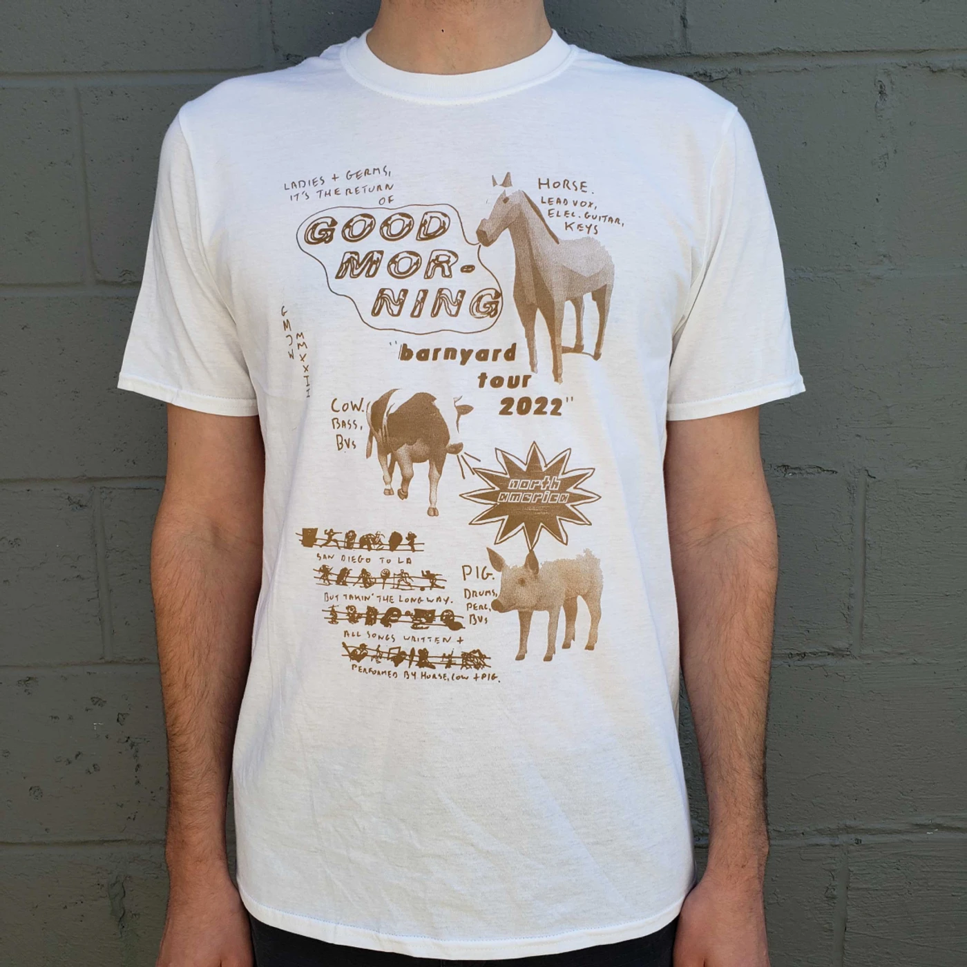Good Morning Barnyard Tour 2022 T-Shirt