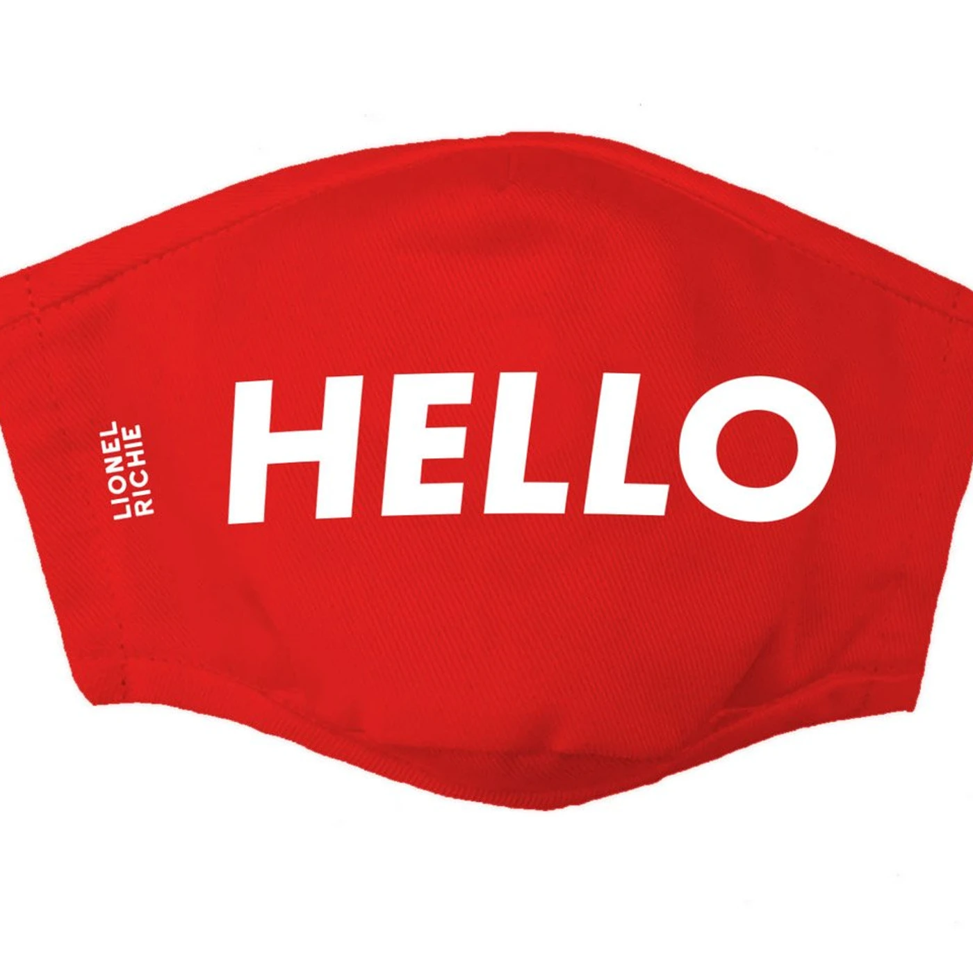 Lionel Richie Hello Red Face Mask