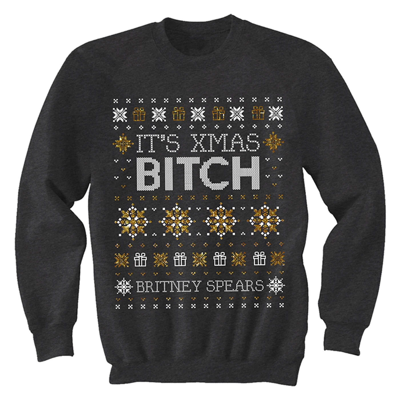 Britney Spears Merry X-Mas Bitch Crewneck
