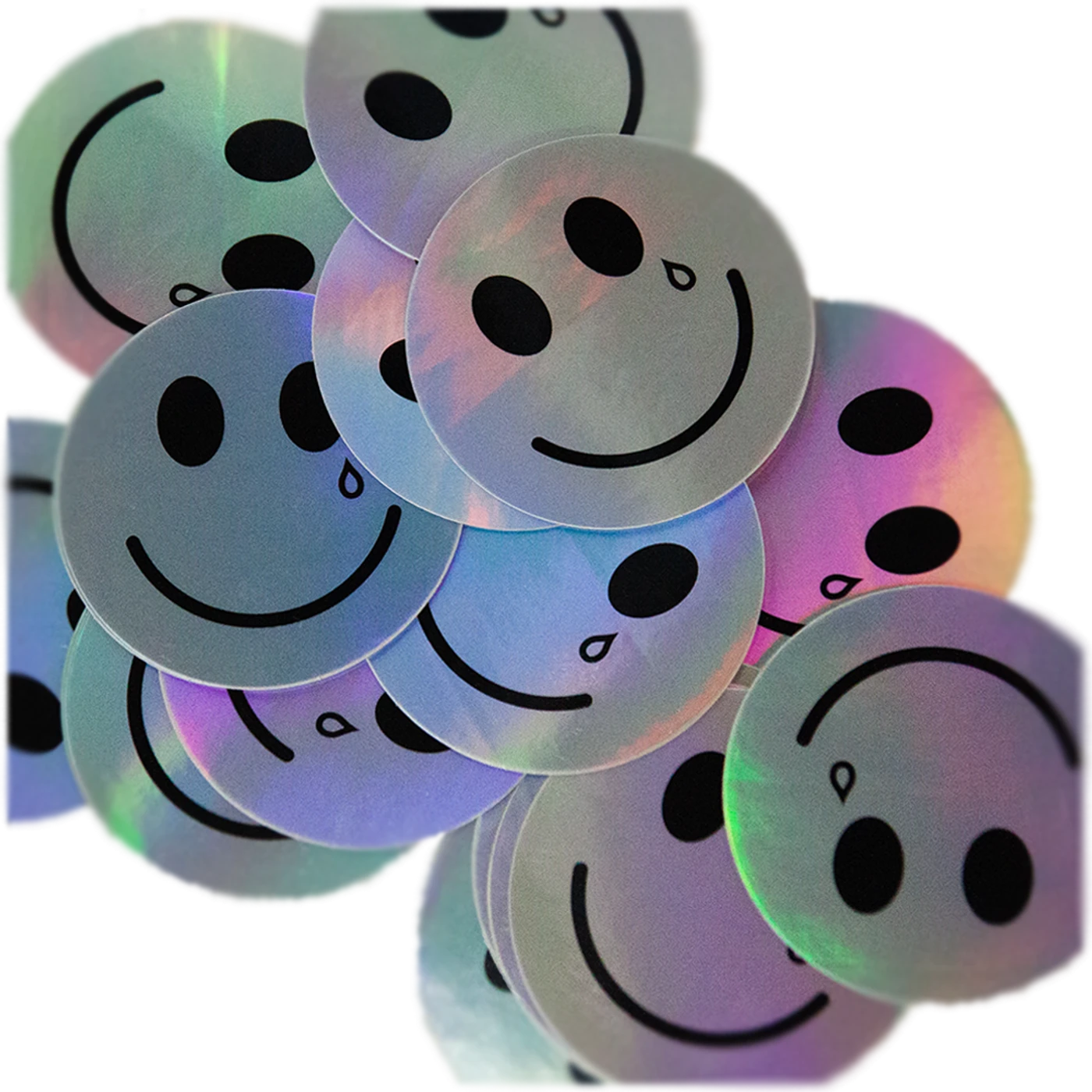 Kacey Musgraves Happy & Sad Holographic Sticker