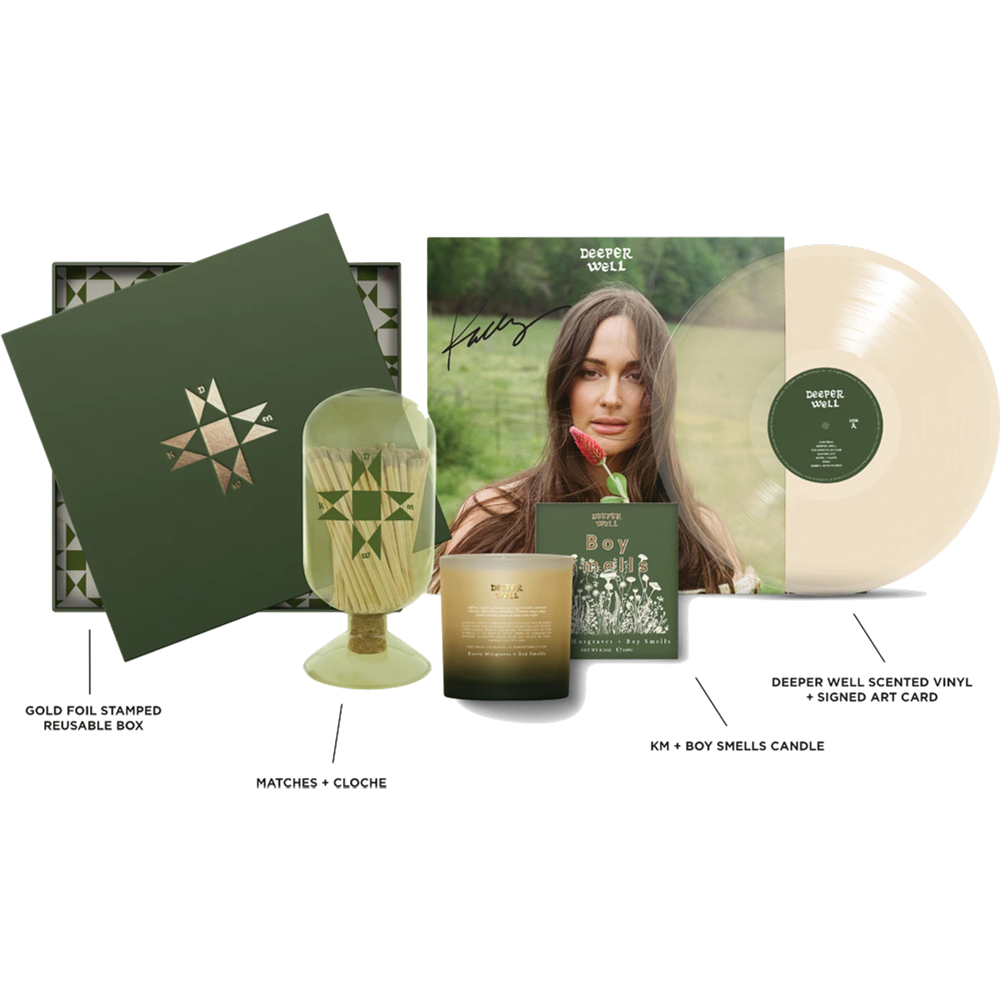 Kacey Musgraves Signed Deeper Well Box Set