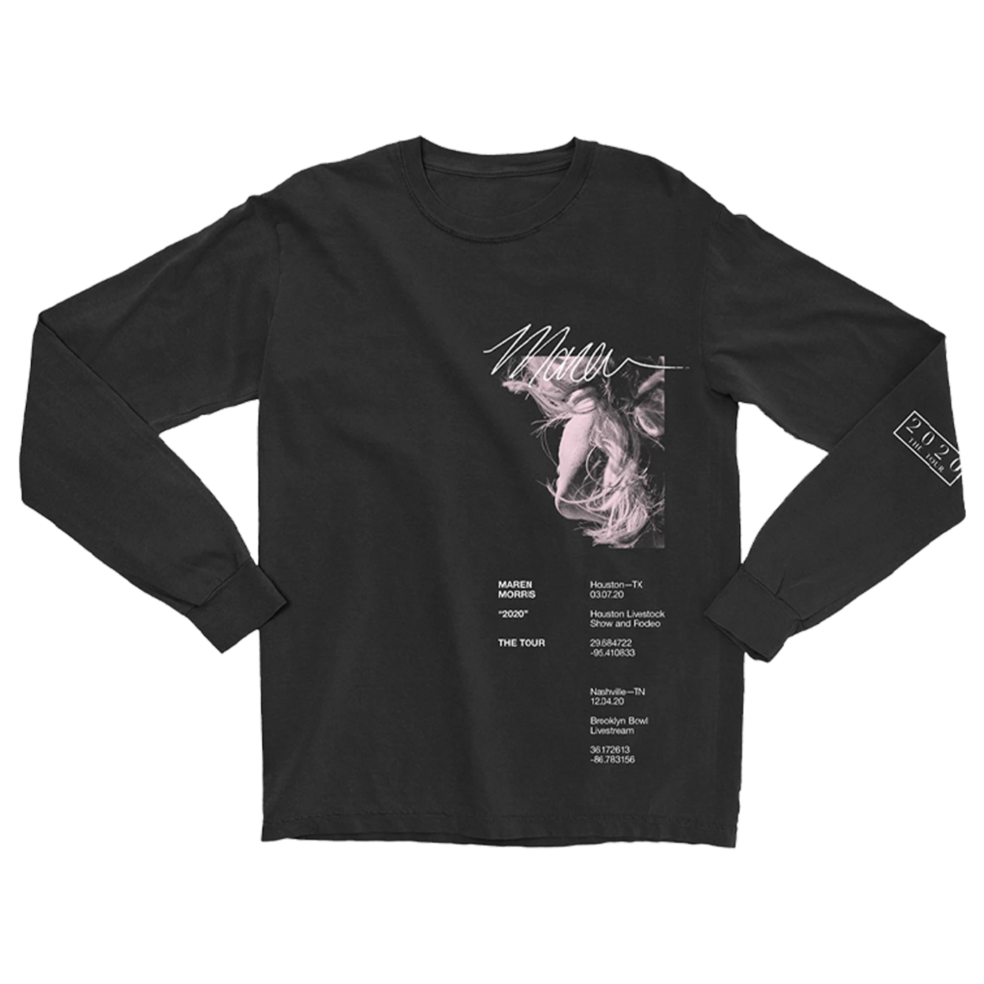Maren Morris 2020 tour tee