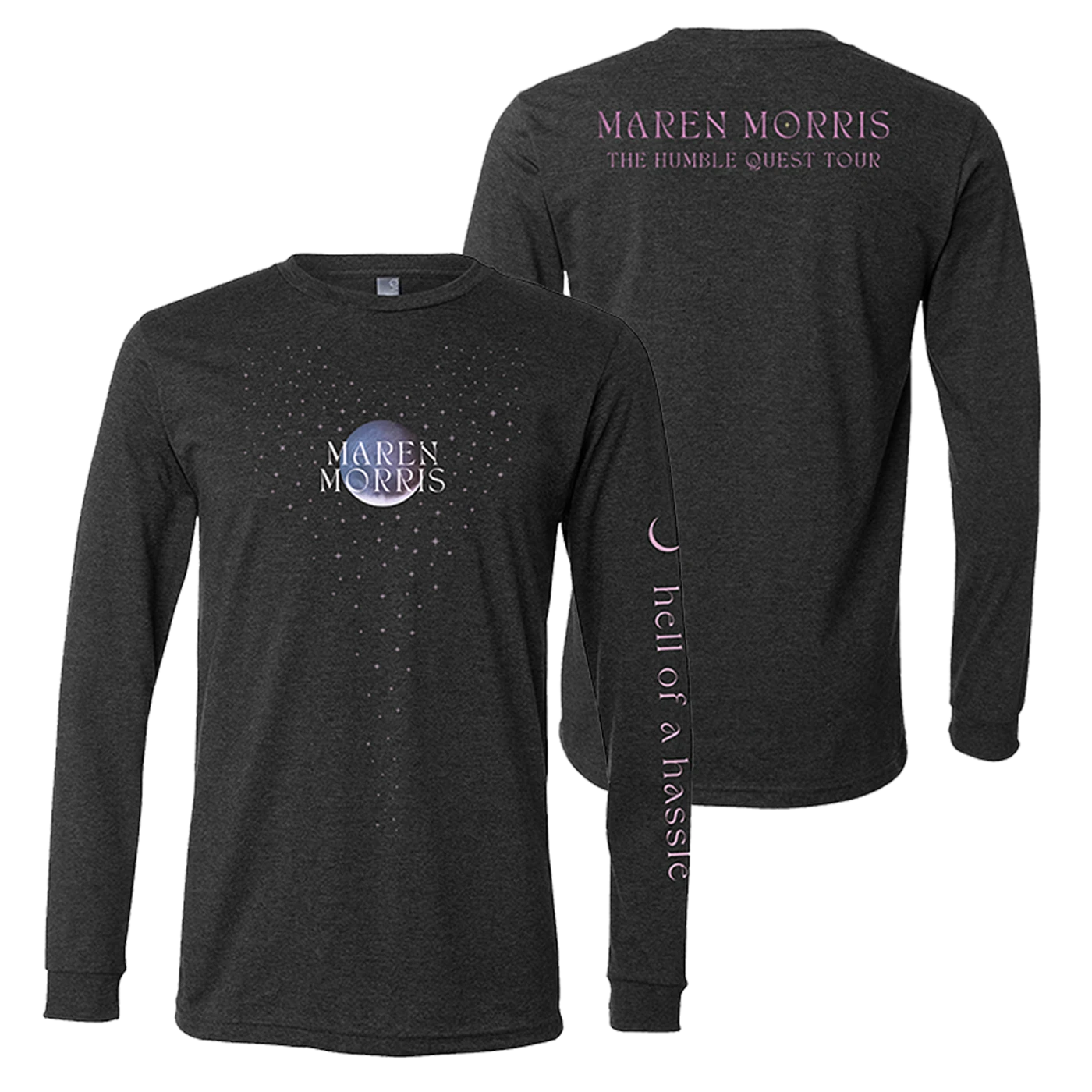 Maren Morris moon long sleeve tour tee