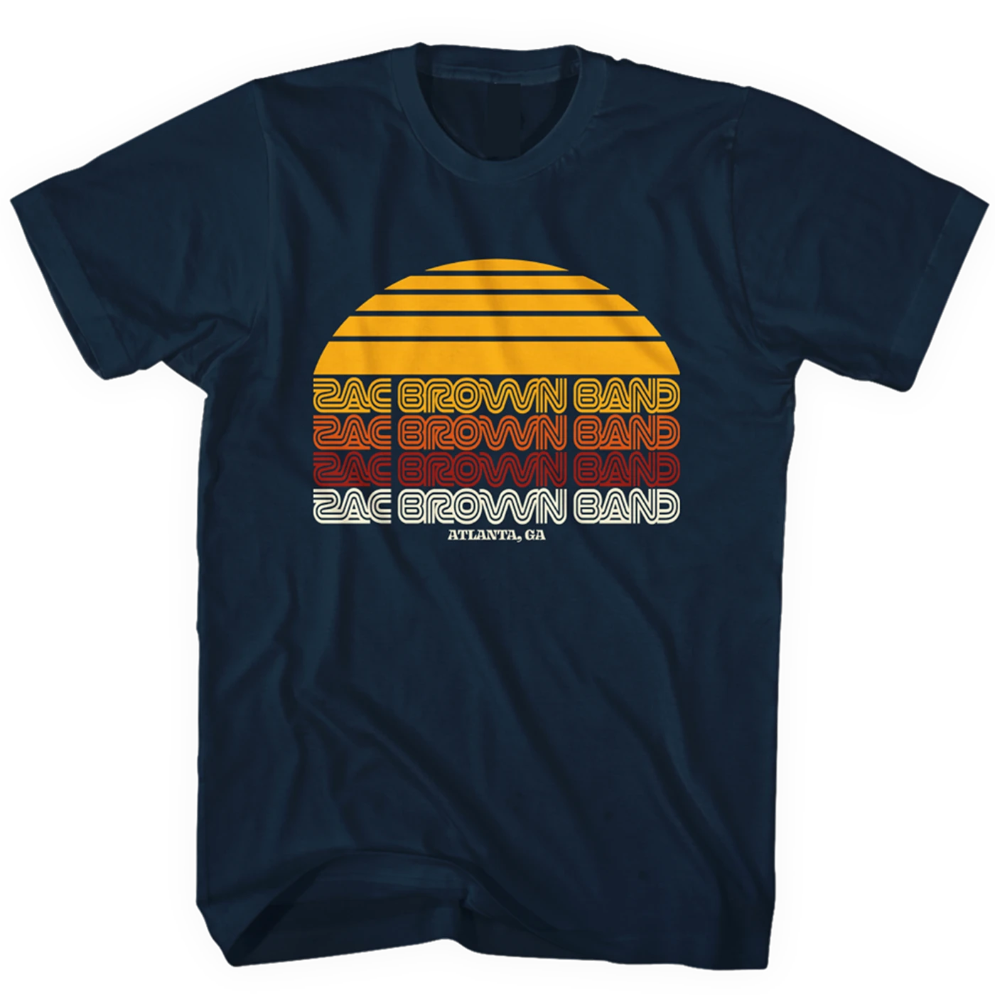 Zac Brown Band Retro Sunrise T-Shirt