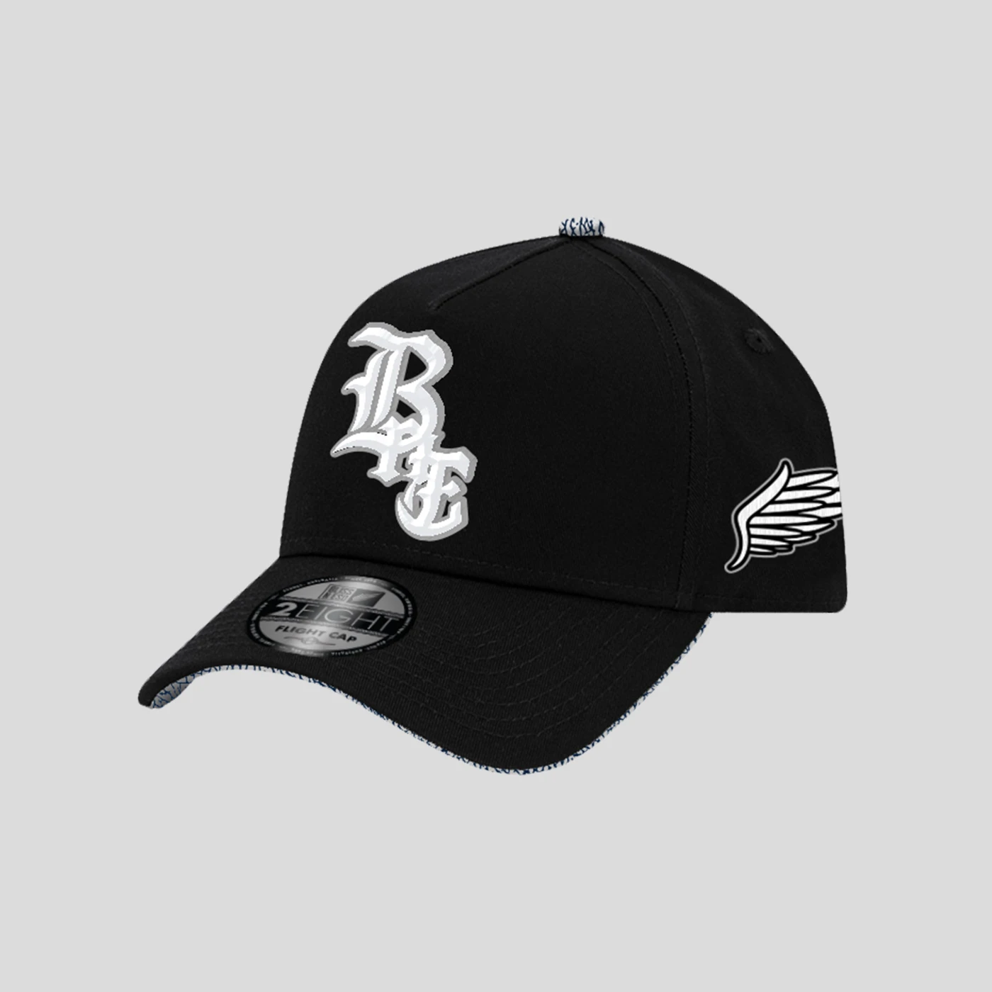 Bliss n Eso SCRIPT CAP - BLACK / GREY