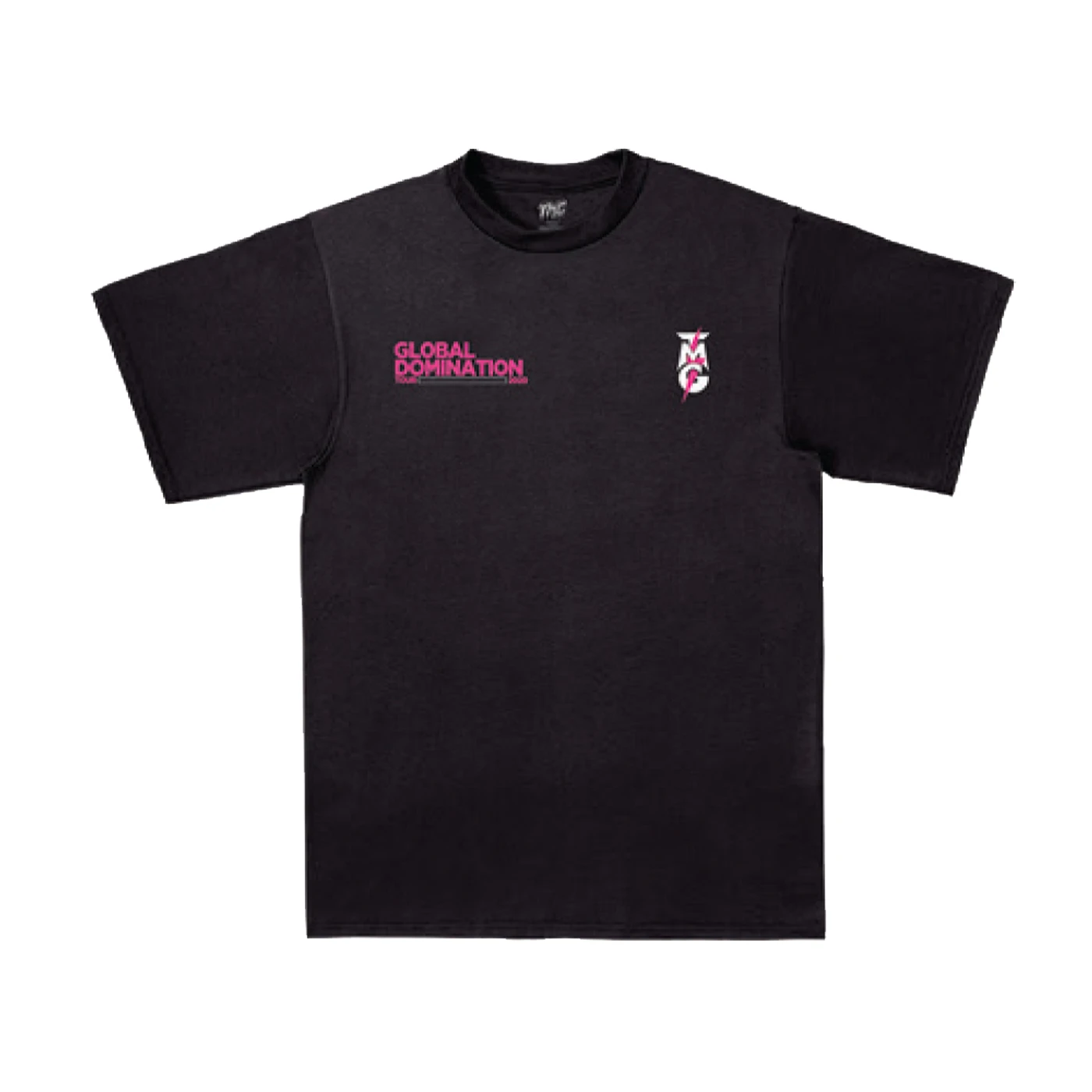 Tiny Meat Gang Global Domination  Tour Black Shirt w/dates