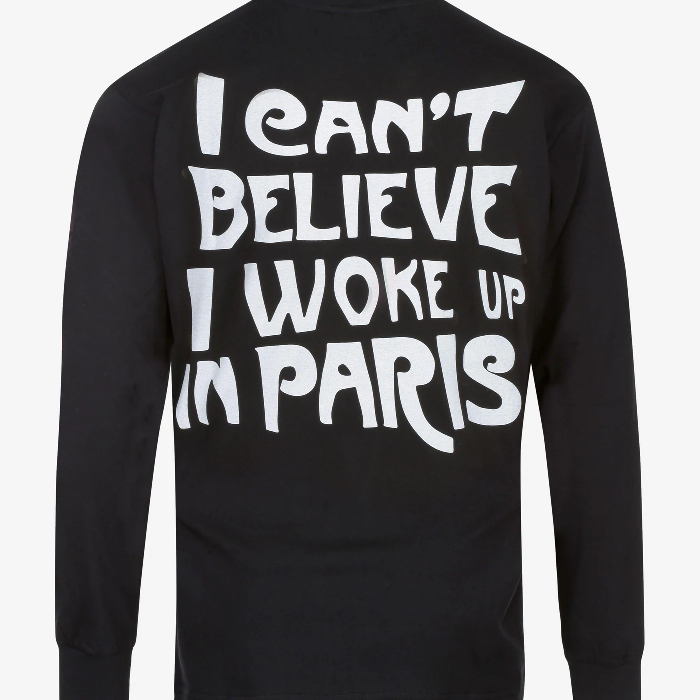 Pardon My French Tshirt Manches Longues Noir All Access Paris Edition Collector