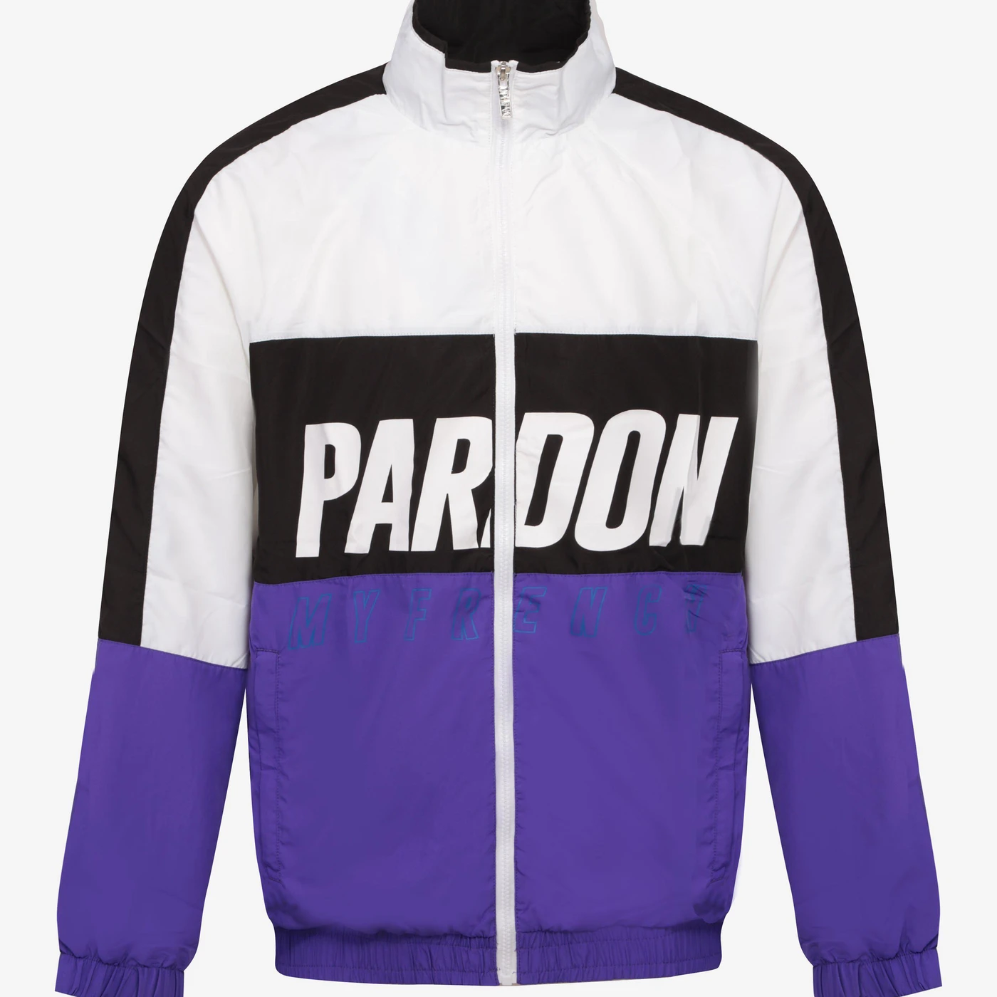 Veste Tracksuit Pardon My French New Logo Noir & Violet