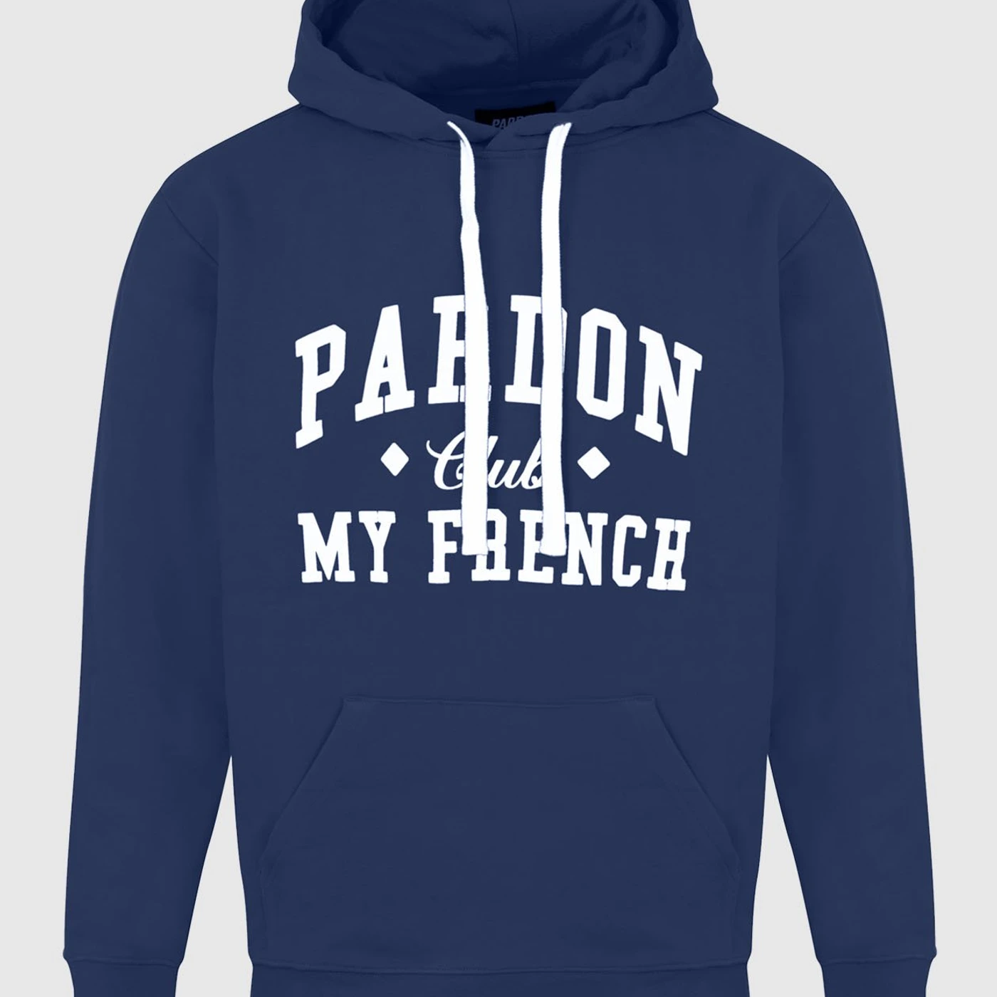 HOODIE PARDON MY FRENCH CLUB BLEU MARINE