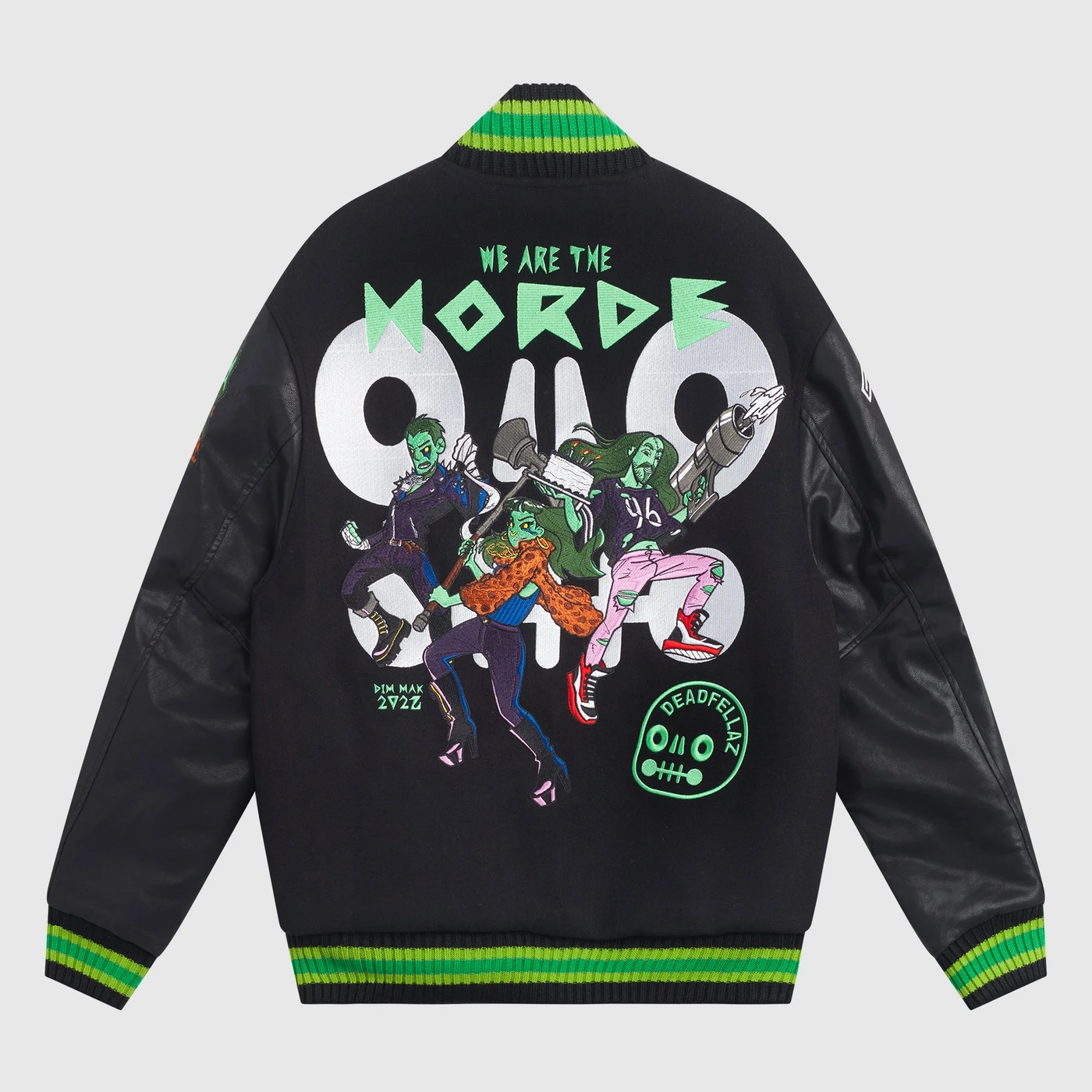 Dim Mak x Deadfellaz Varsity Jacket