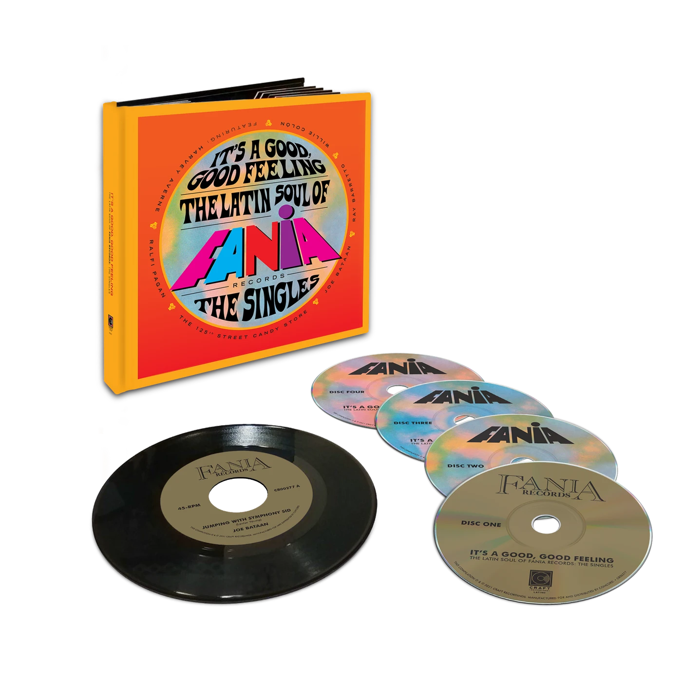 It's A Good, Good Feeling: The Latin Soul of Fania Records [The Singles] (4-CD + 7" Box Set)