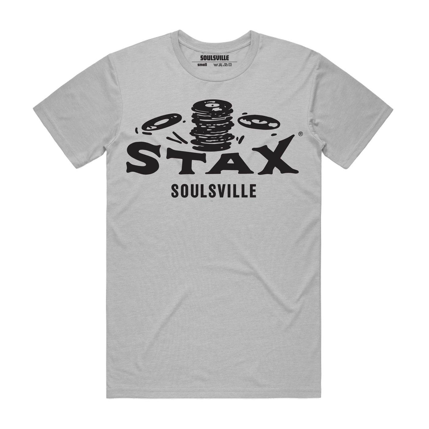 Stax Records Soulsville Records T-Shirt (Silver)