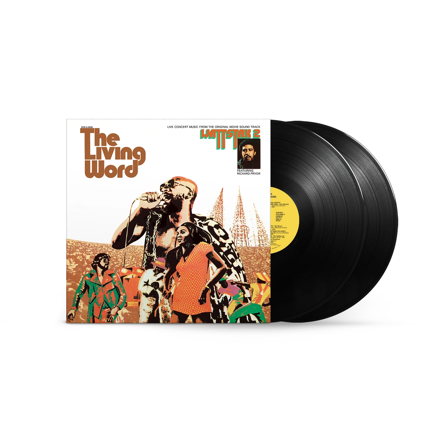 Stax Records The Living Word: Wattstax 2 2-LP (Vinyl)