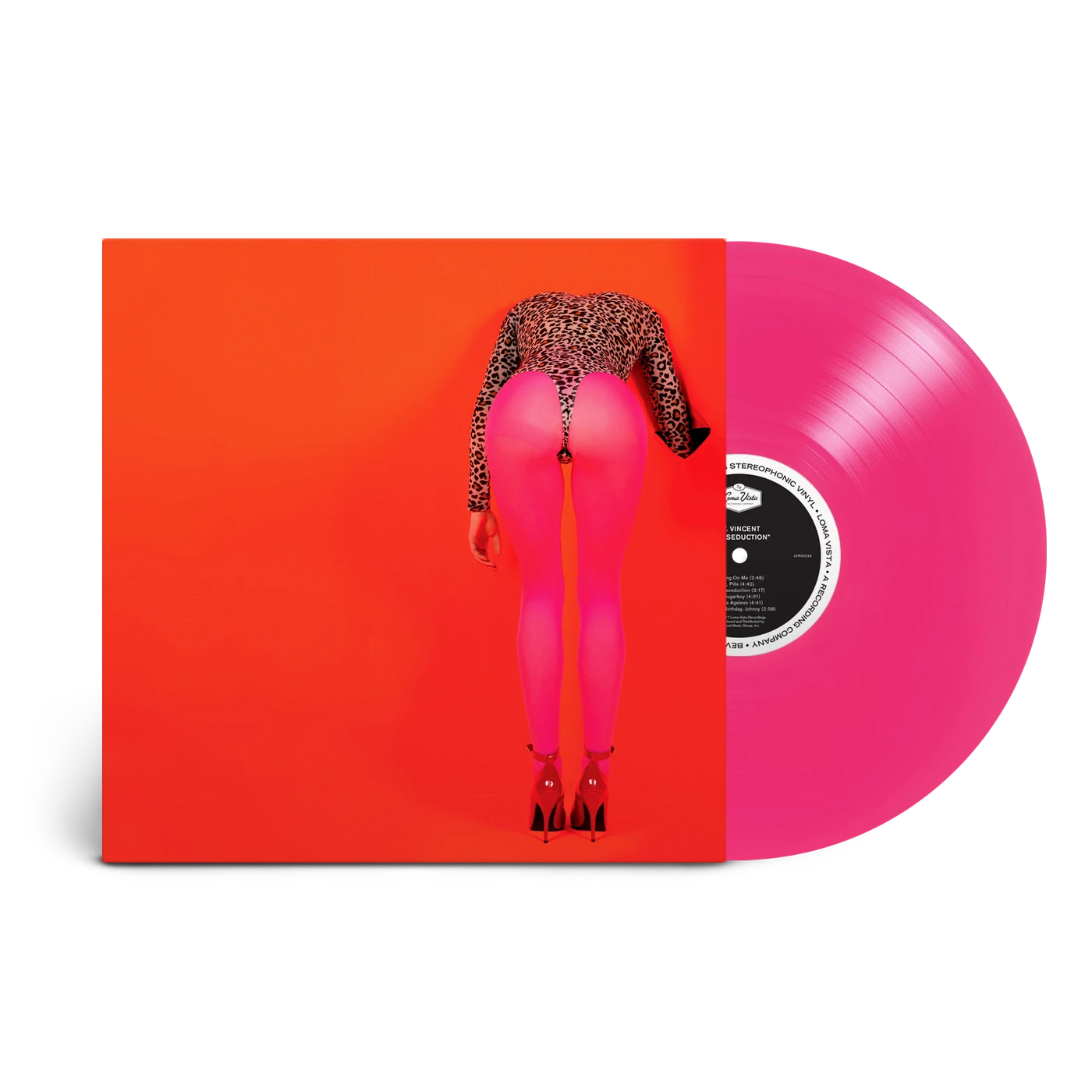 St. Vincent Limited "Anniversary Edition" Neon Coral Masseduction LP (Vinyl)