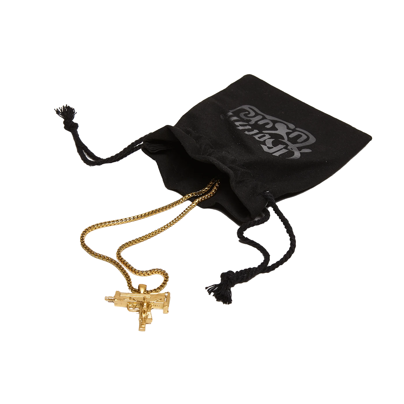 Limited Edition Meechy Darko Mac-10 Gold Chain