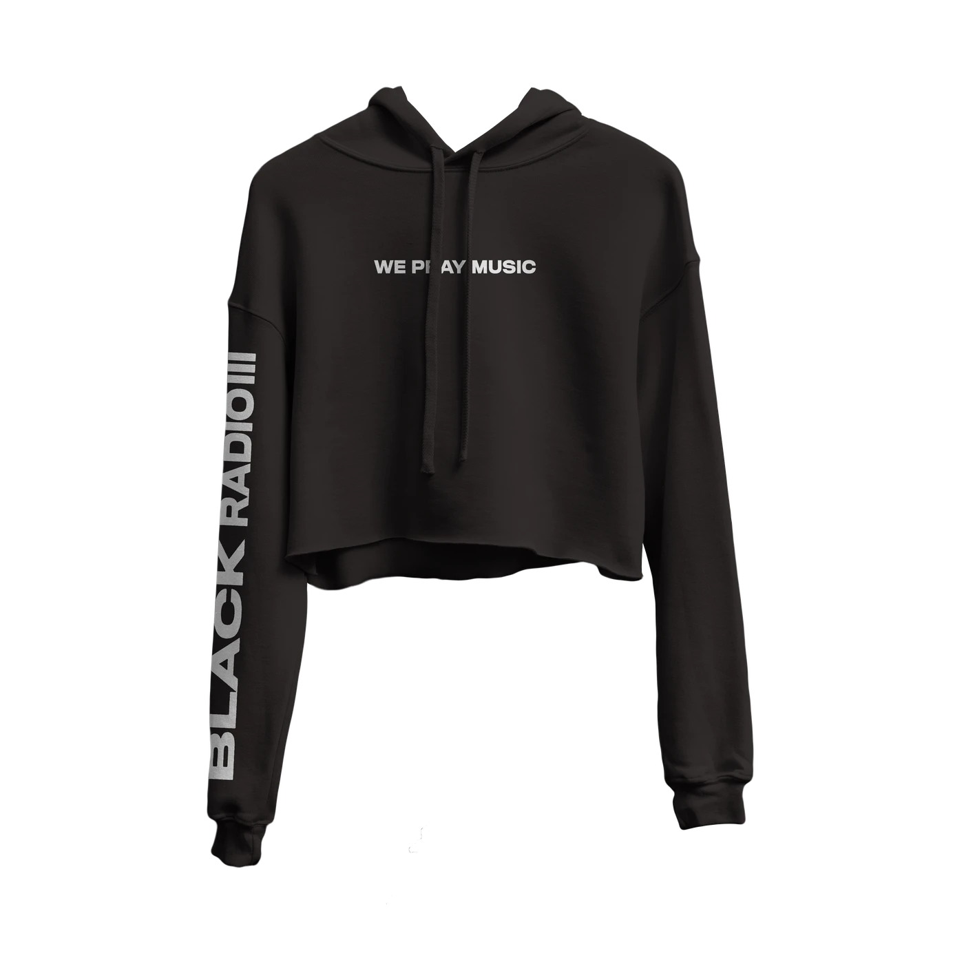 Robert Glasper Black Radio Cropped Hooded T-Shirt