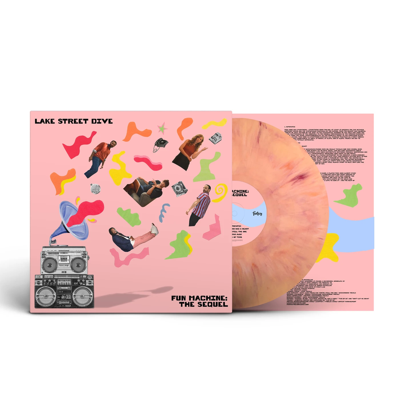 Lake Street Drive Fun Machine: The Sequel Alt Cover Sangria Colored Vinyl EP