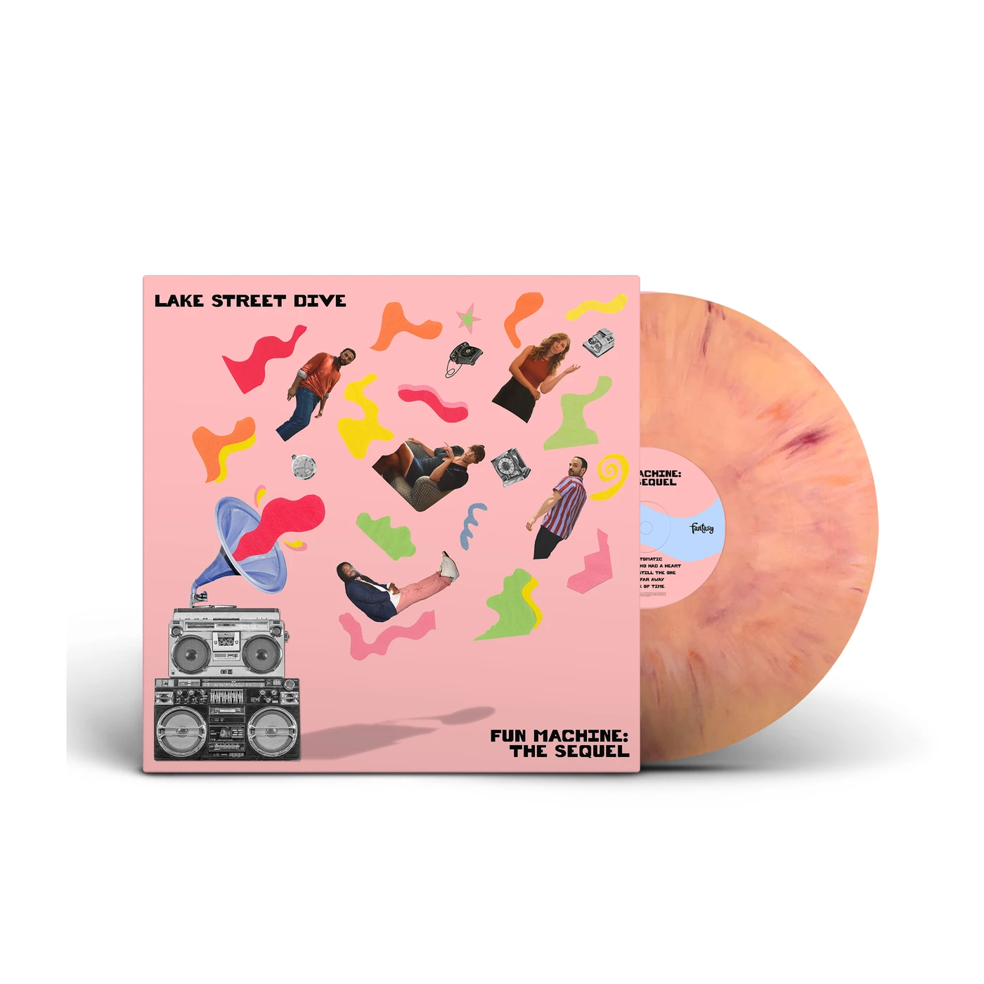 Lake Street Drive Fun Machine: The Sequel Alt Cover Sangria Colored Vinyl EP