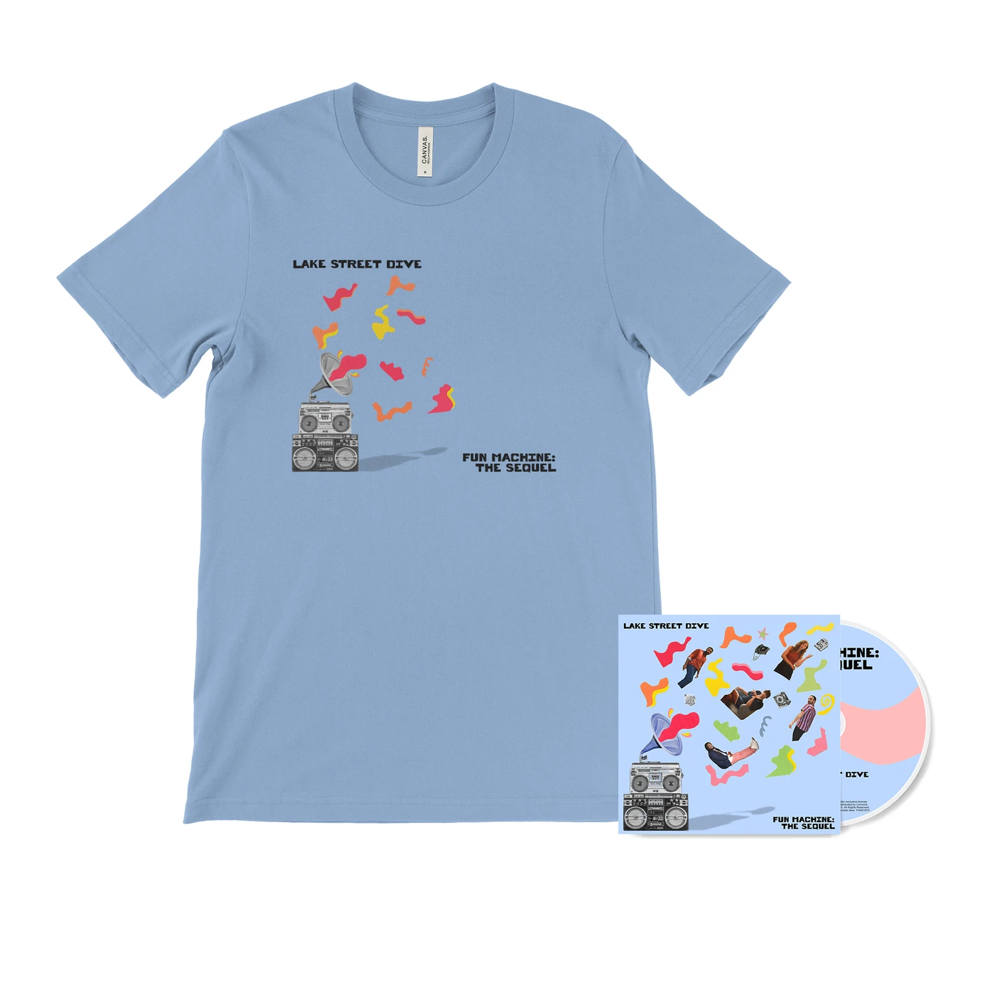 Lake Street Drive Fun Machine: The Sequel CD EP + T-shirt