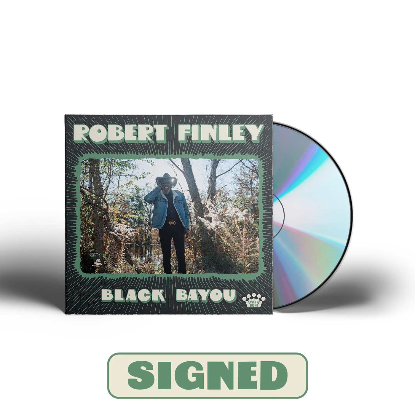 Robert Finley Black Bayou [Signed CD]