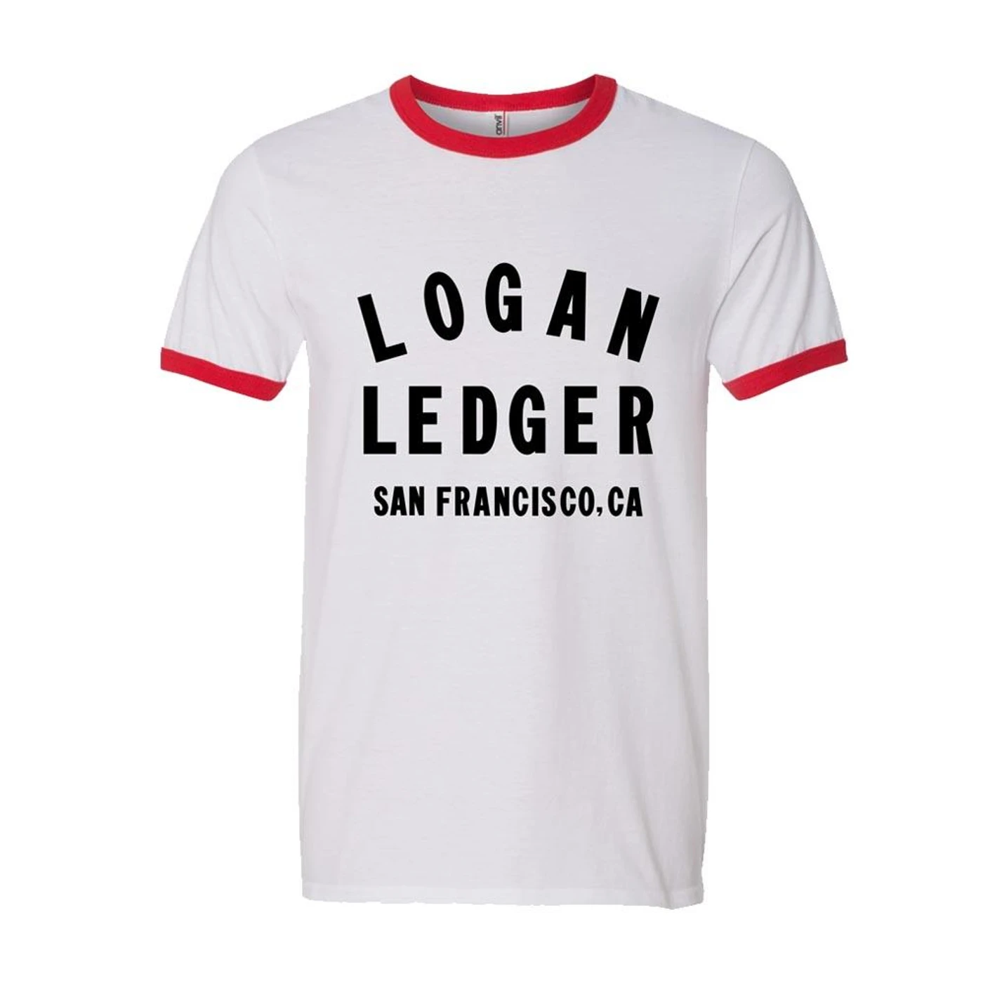 Logan Ledger San Francisco Ringer Tee