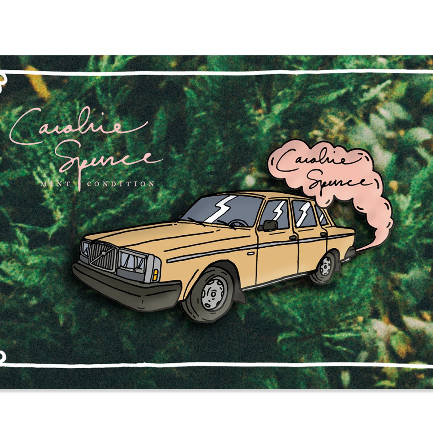 Caroline Spence Station Wagon Enamel Pin