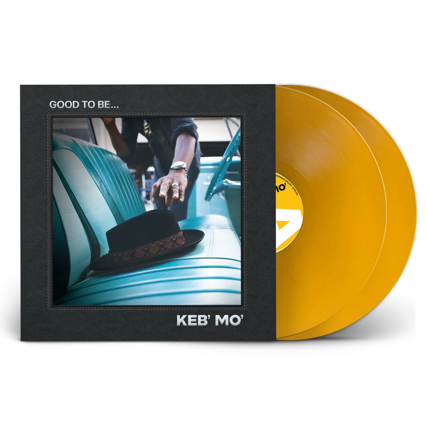 Keb' Mo' "Good To Be..." SIGNED or UNSIGNED Limited Edition Gold 2xLP