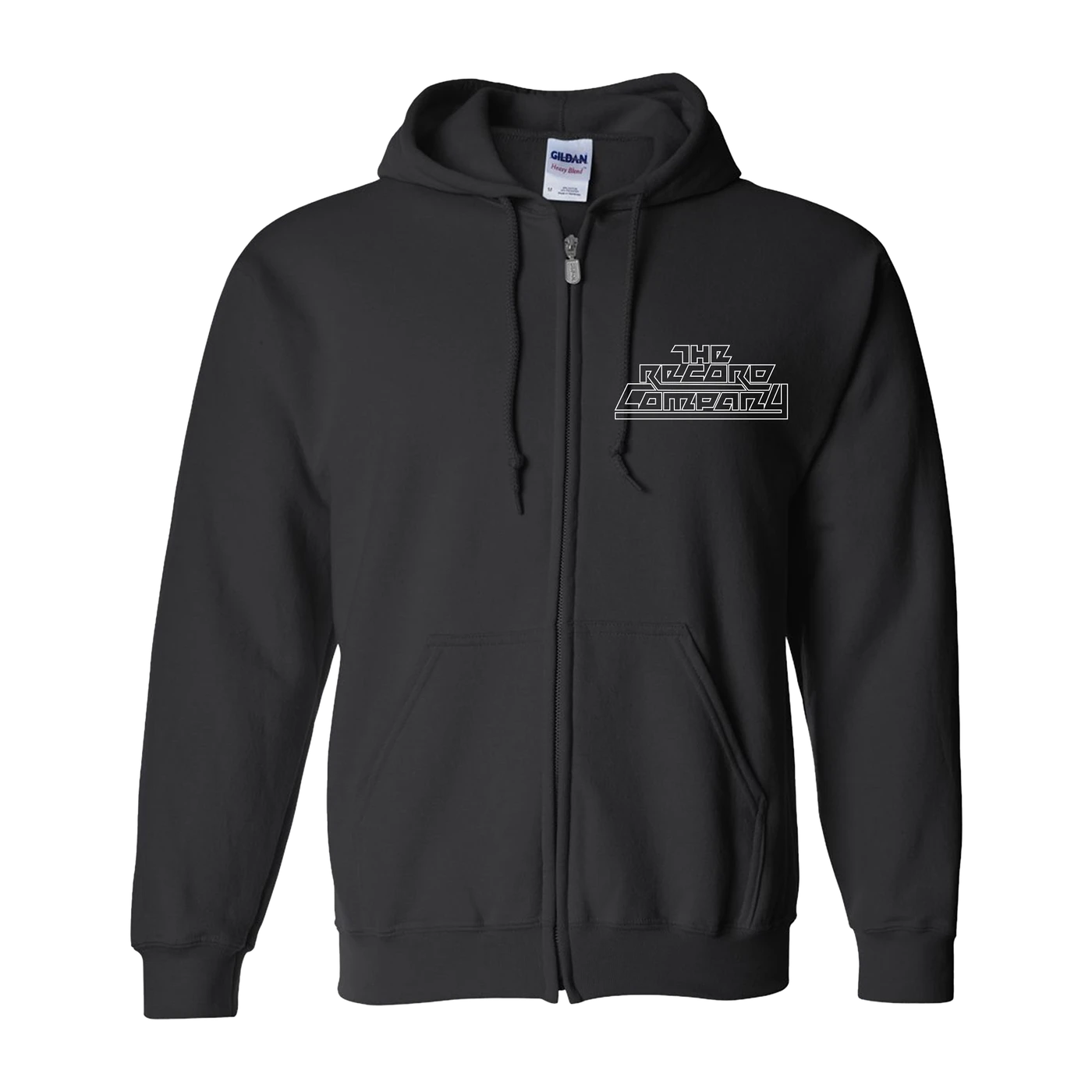 The Record Company "Play Loud" Black Zip Up Hoodie