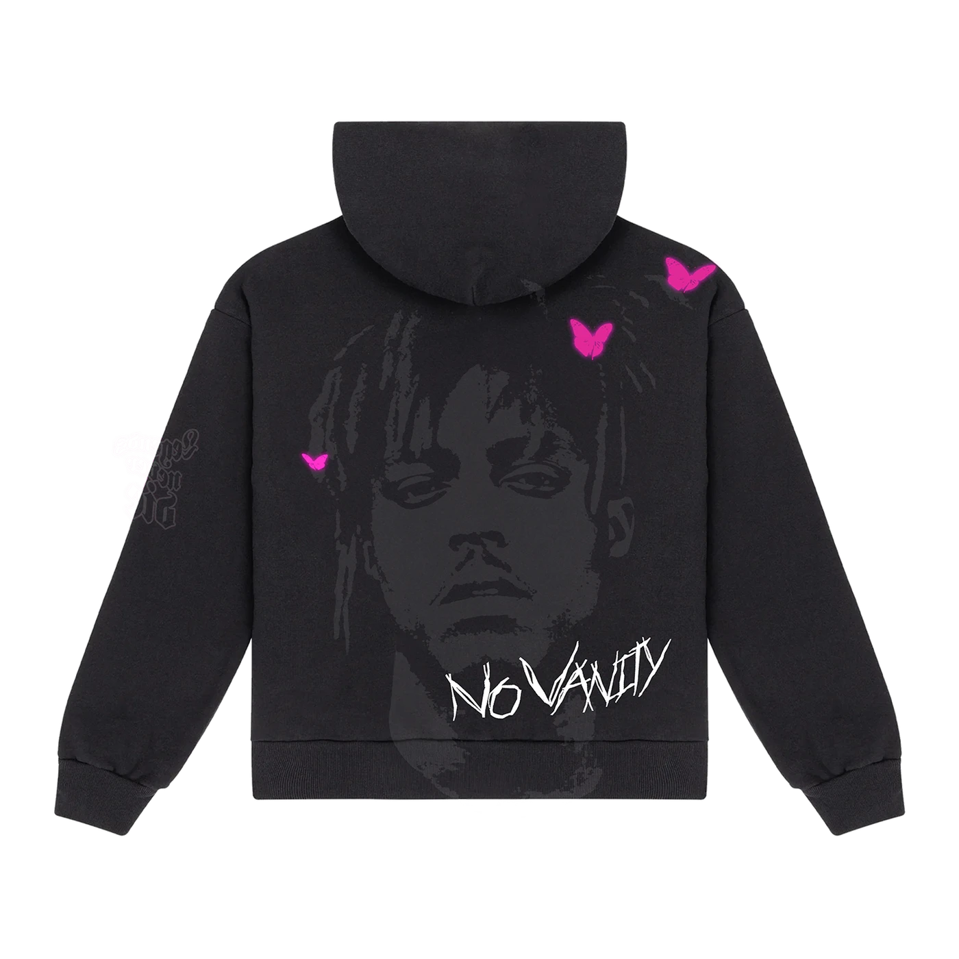 Juice WRLD NO VANITY ZIP HOODIE - BLACK