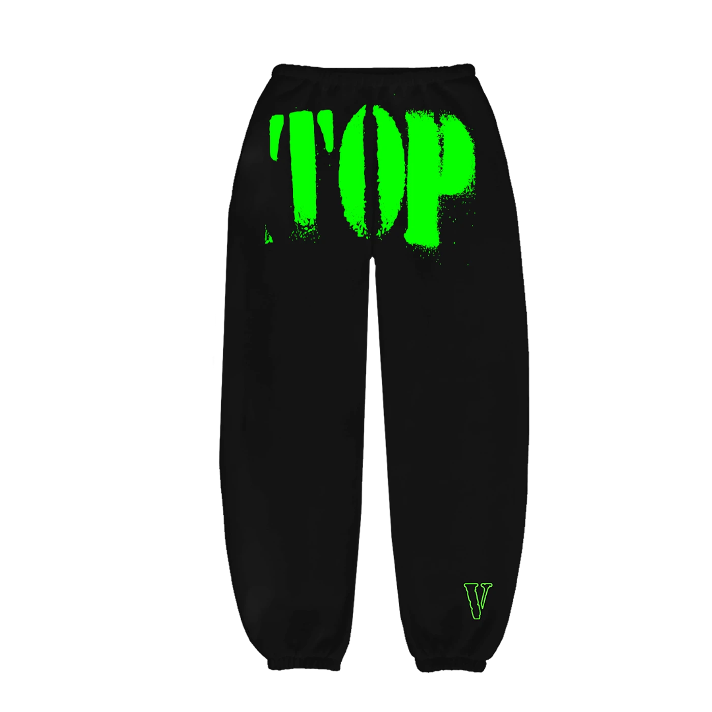 YoungBoy Never Broke Again YoungBoy NBA X VLONE TOP Sweatpants in Green