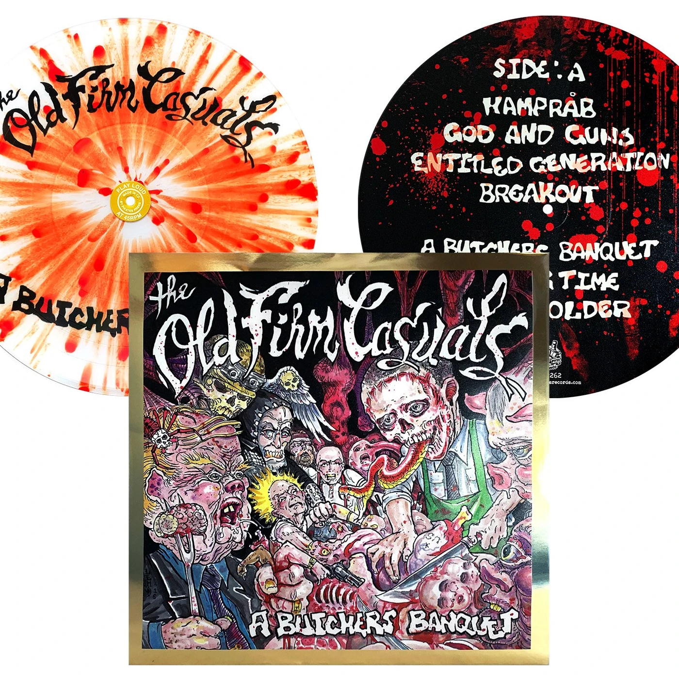 The Old Firm Casuals - A Butcher's Banquet 12"