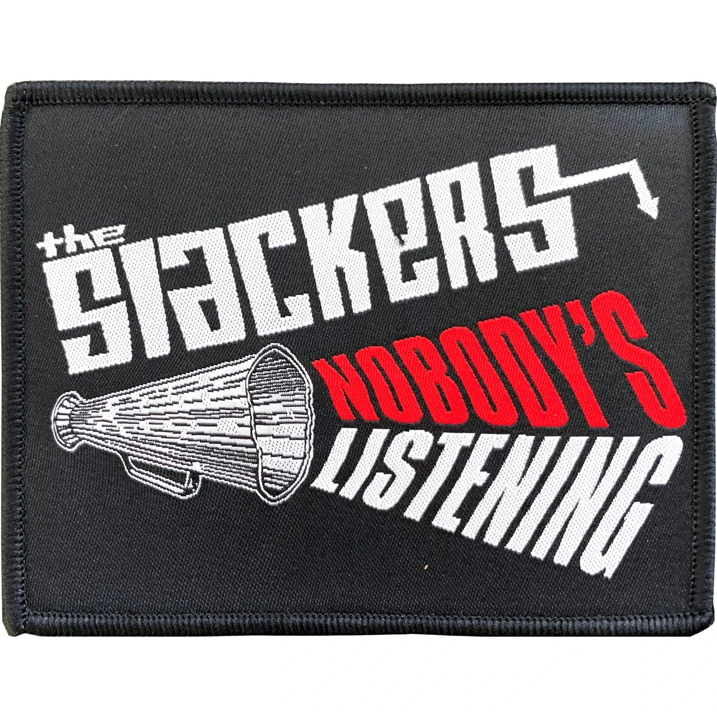 The Slackers - Nobody's Listening - Patch - Woven - 3" x 4"