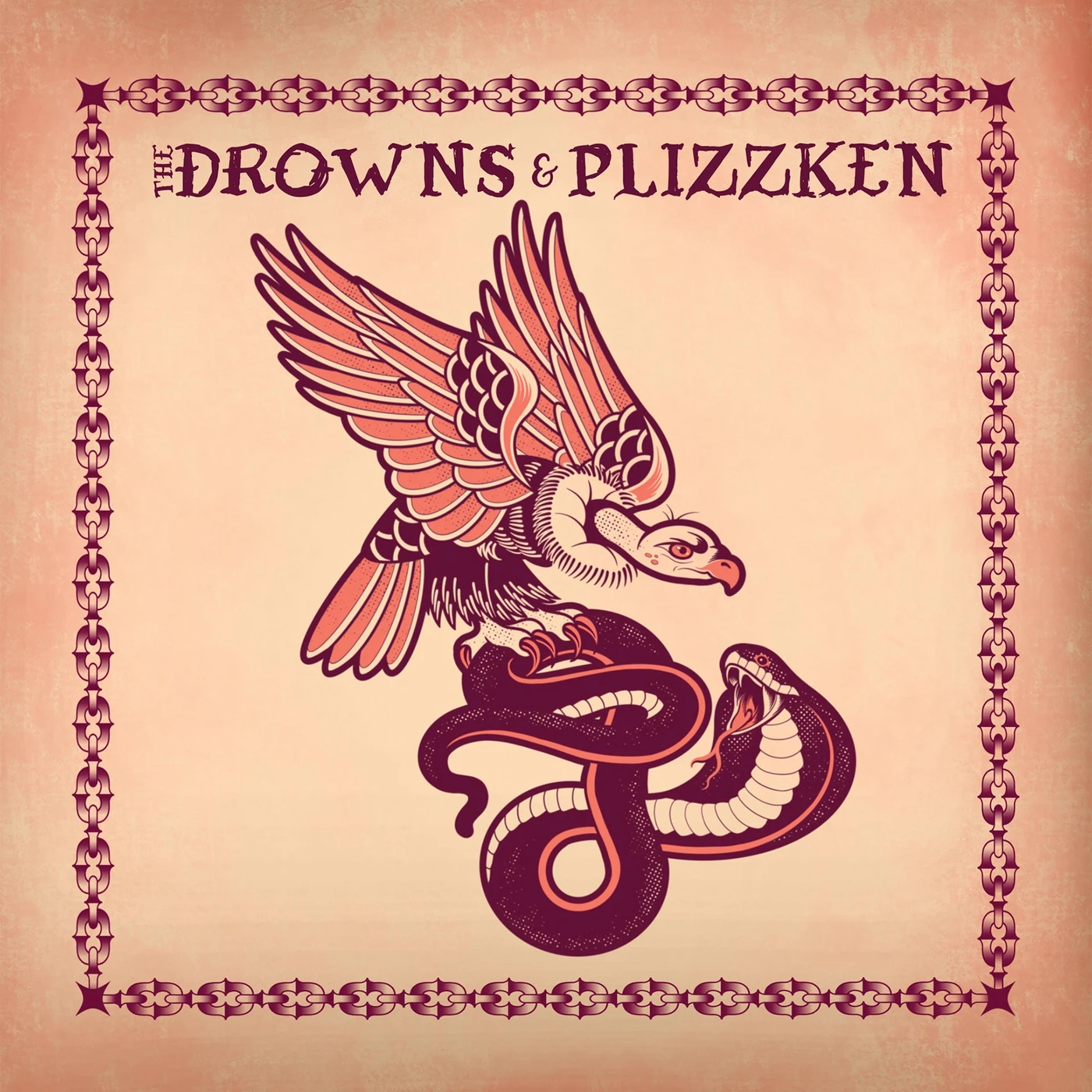 The Drowns/Plizzken split 7"