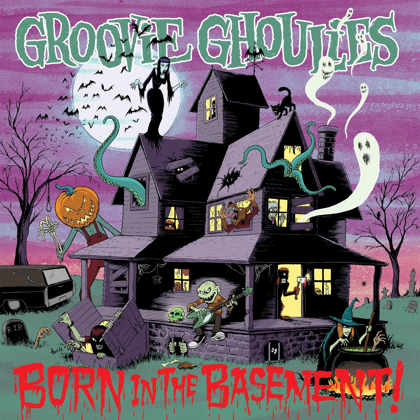Groovie Ghoulies - Born In The Basement LP (Vinyl)