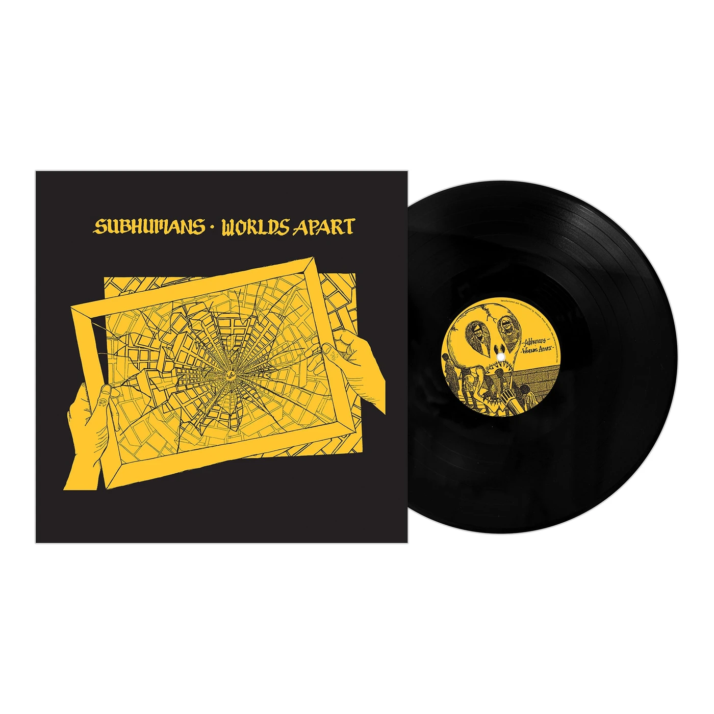 Subhumans - Worlds Apart LP / CD (Vinyl)