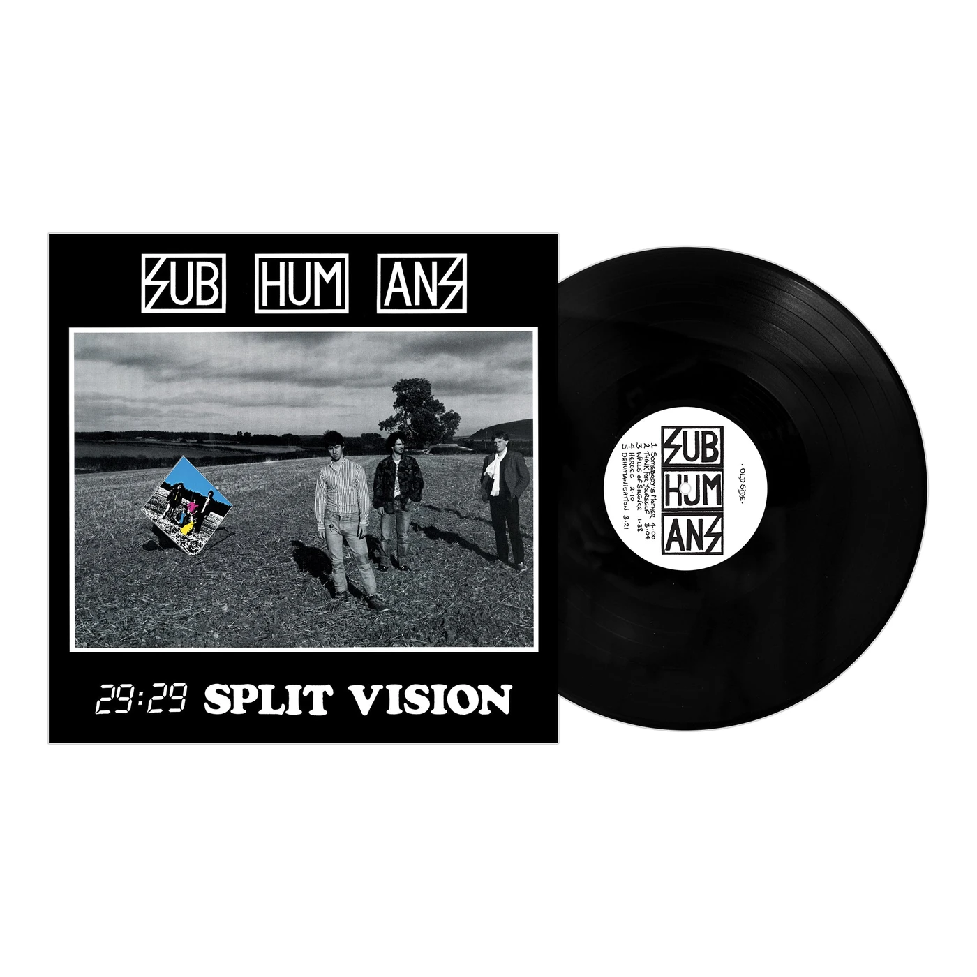Subhumans - 29:29 Split Vision LP / CD (Vinyl)