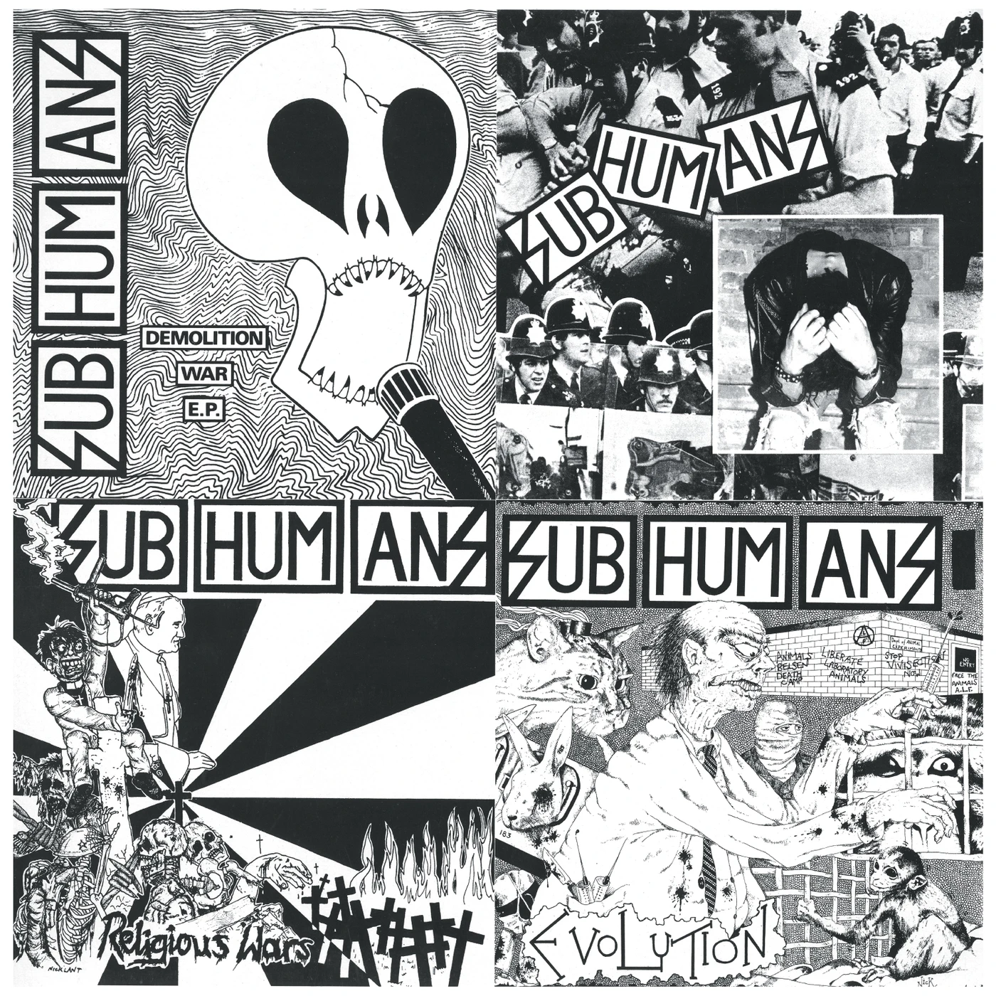 Subhumans - EP-LP LP / CD (Vinyl)