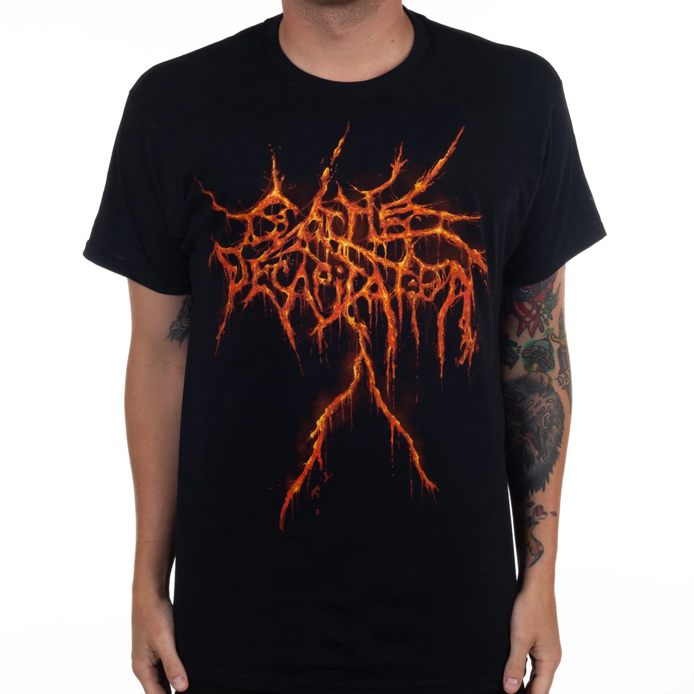 Cattle Decapitation "Lava Logo" T-Shirt