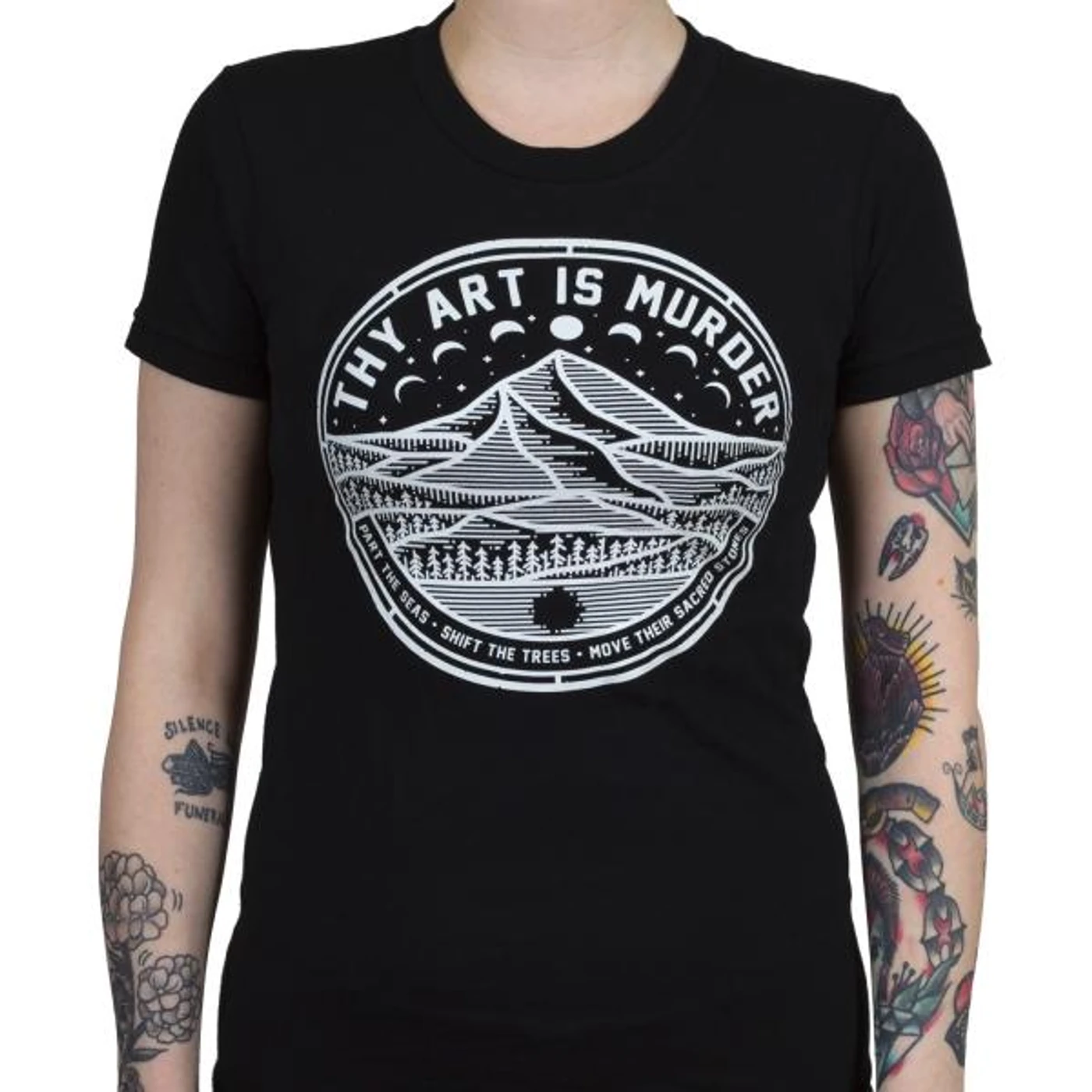 Thy Art Is Murder "Sacred Stones" Girls T-shirt