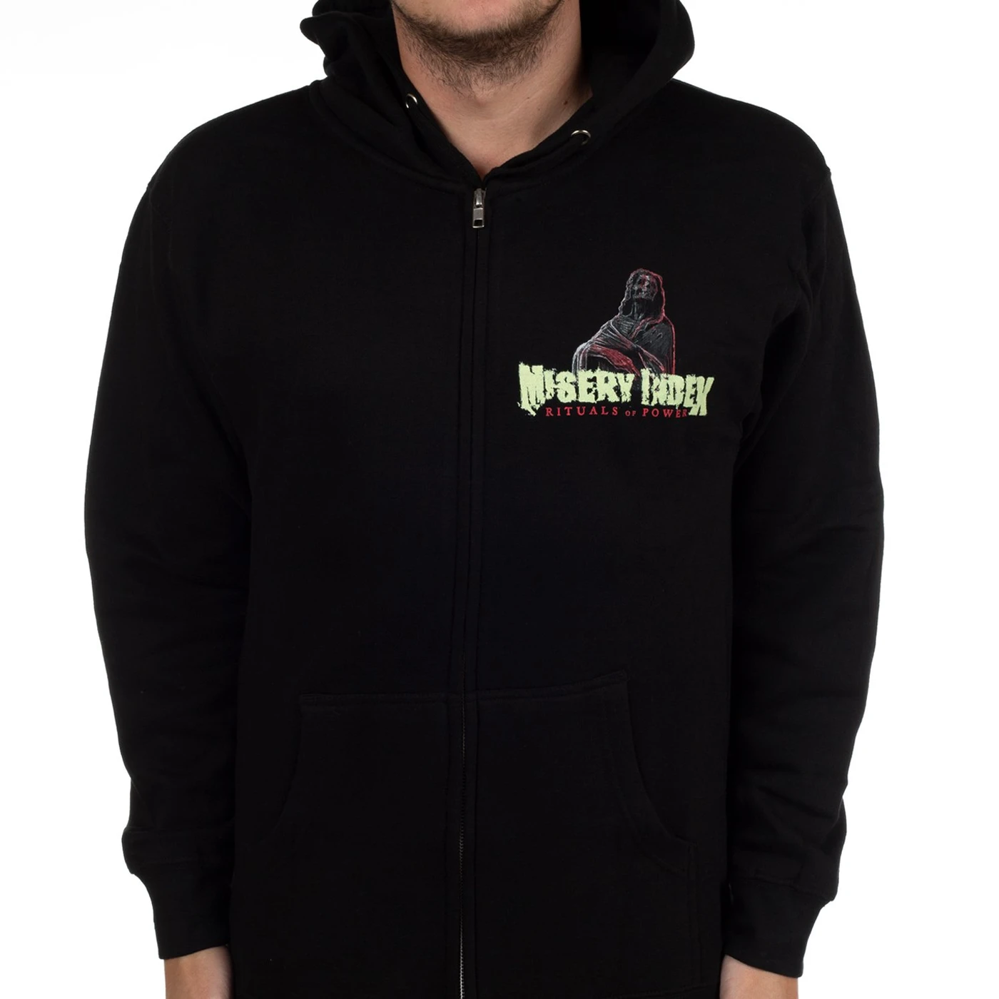 Misery Index "Rituals Of Power" Zip Hoodie
