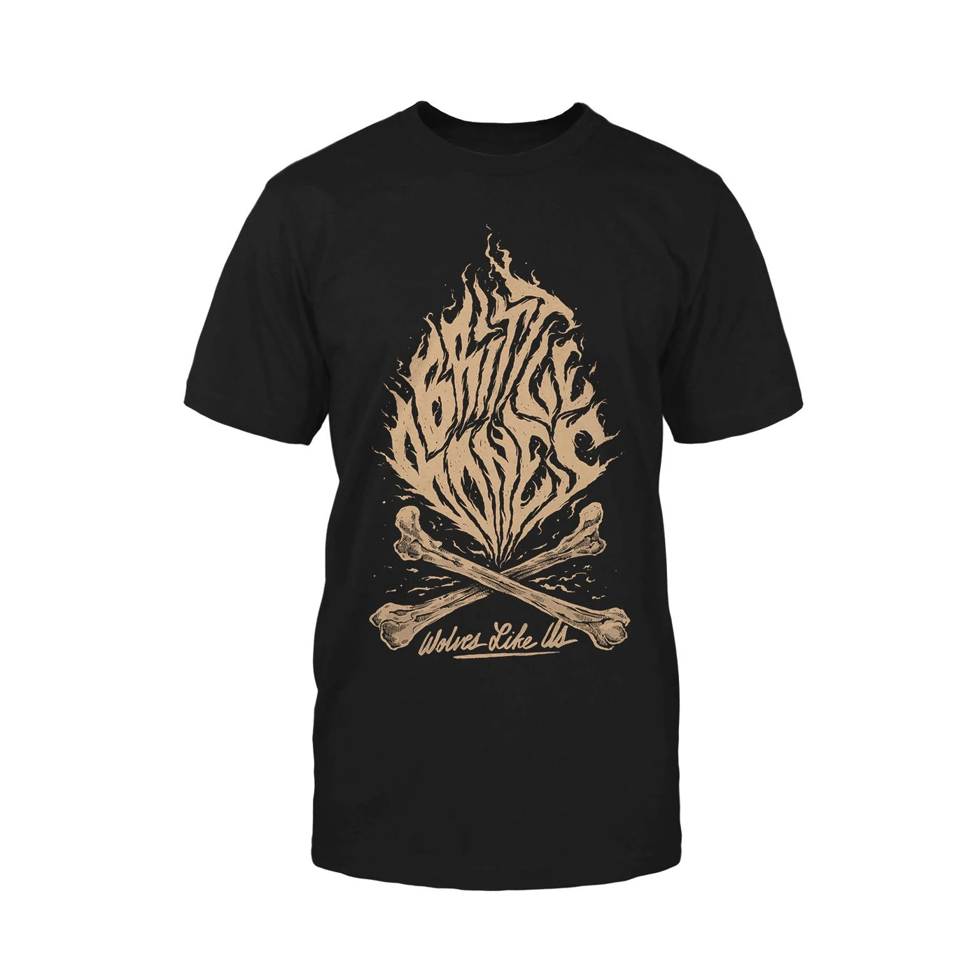 Wolves Like Us "Brittle Bones (Black)" T-Shirt